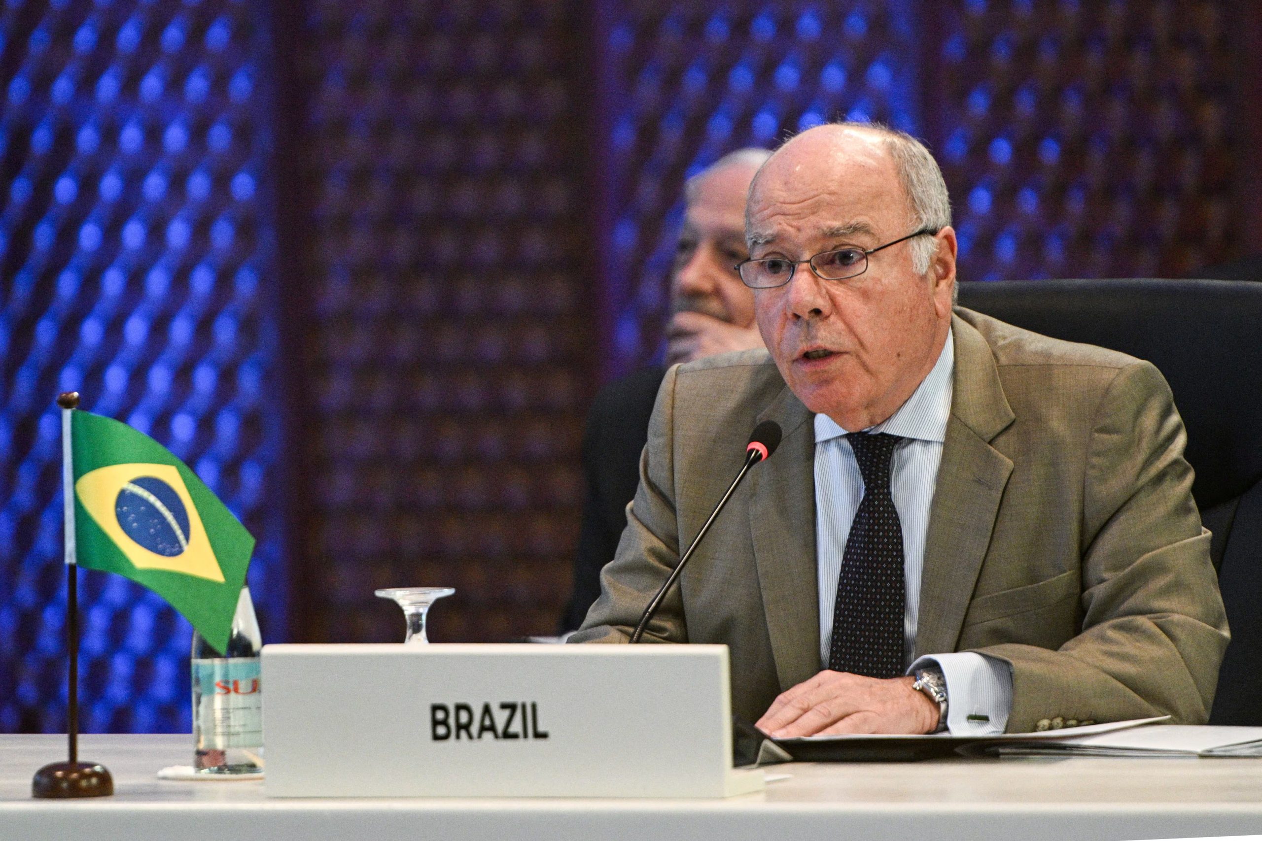 El canciller brasileño, Mauro Vieira, está tomando distintas medidas por lo ocurrido (REUTERS/Noel Celis/Pool)