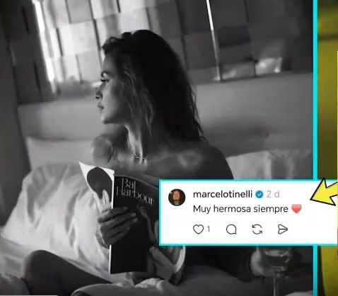 ¿Se dieron una nueva oportunidad? Marcelo Tinelli reacciona a publicación de Milett Figueroa y enciende las especulaciones. Captura: Amor y Fuego.