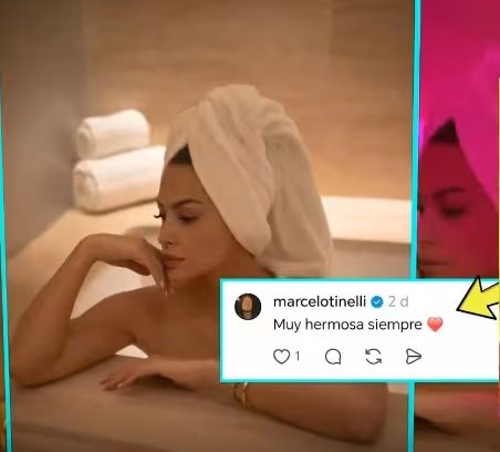 ¿Se dieron una nueva oportunidad? Marcelo Tinelli reacciona a publicación de Milett Figueroa y enciende las especulaciones. Captura: Amor y Fuego.
