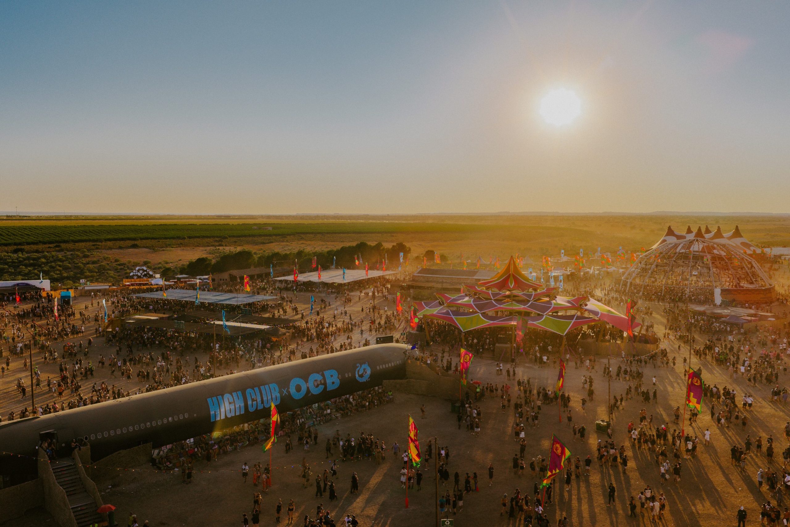 Imagen del 'Monegros Desert Festival' de 2025. (Toni Villen)
