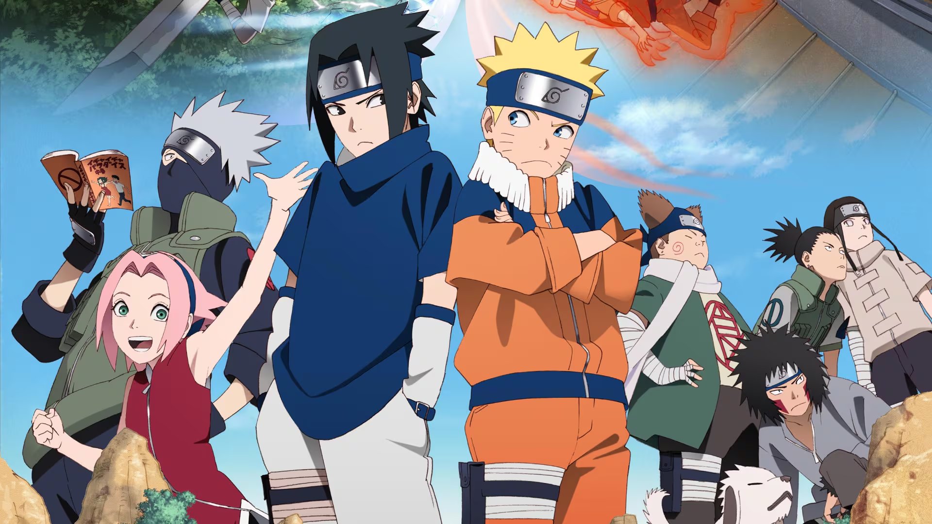 Una imagen promocional del anime 'Naruto' 