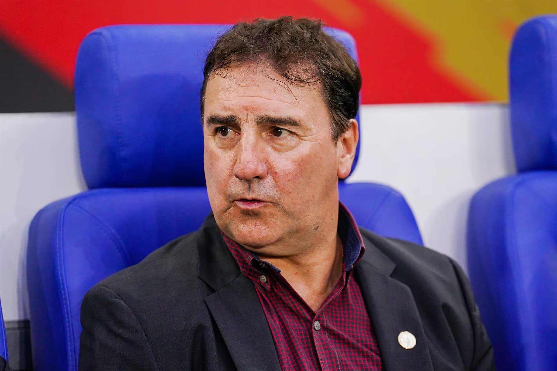 El balance de Néstor Lorenzo al frente de la Selección Colombia es de 50 partidos dirigidos, 31 victorias, 12 empates y 7 derrotas - crédito Reuters