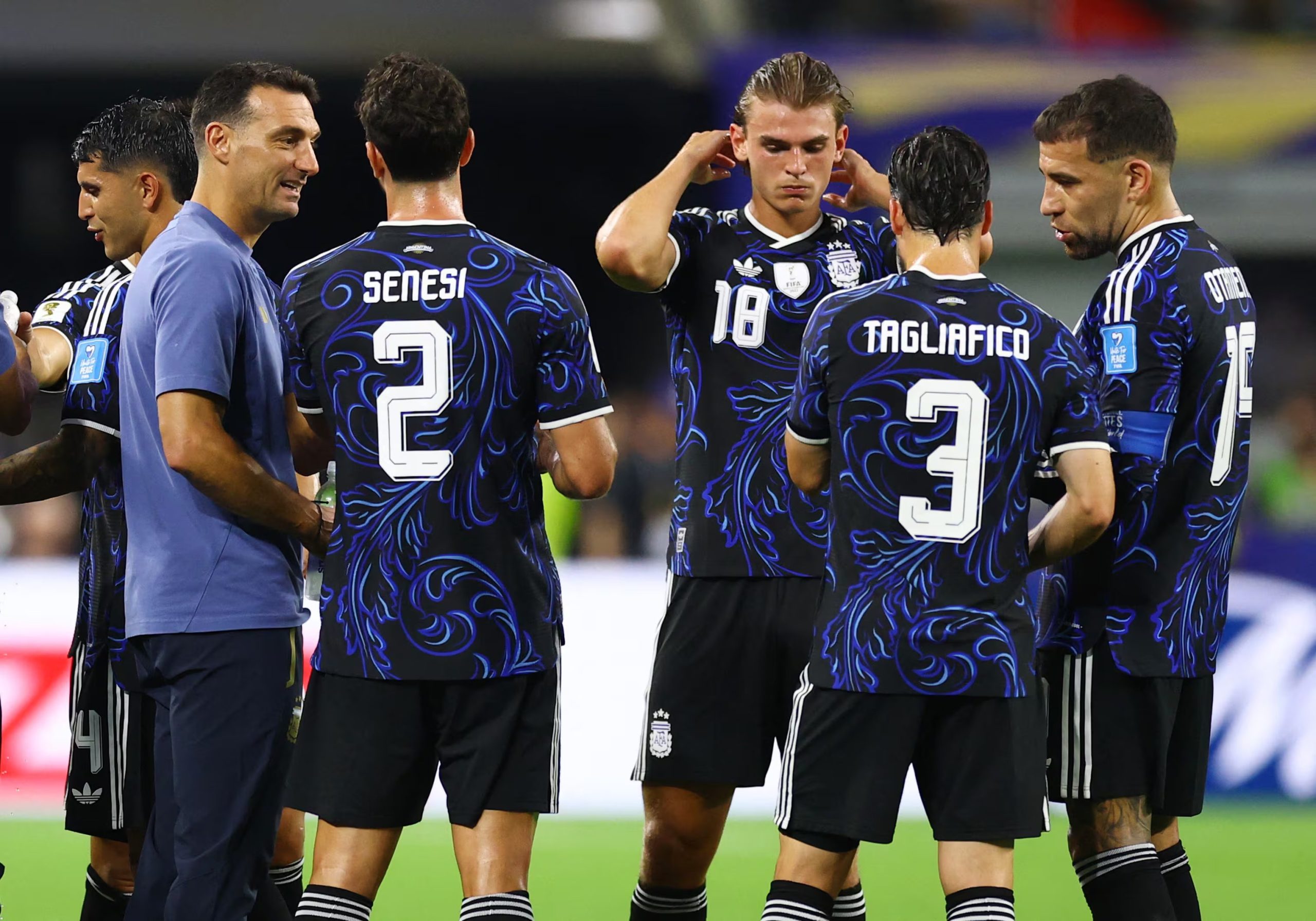 Nico Paz se ganó un lugar en la consideración de Lionel Scaloni para disputar el Mundial 2026 (REUTERS/Hannah Mckay)