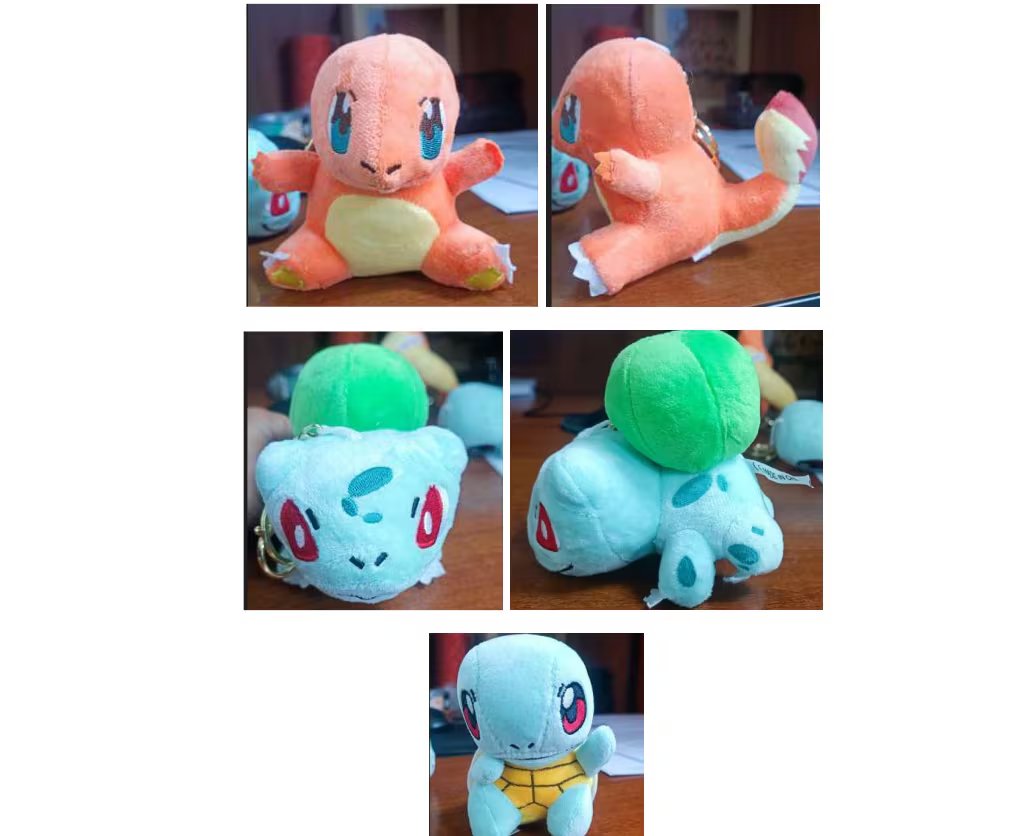 Los peluches observados por Nintendo e Indecopi. Foto: Indecopi