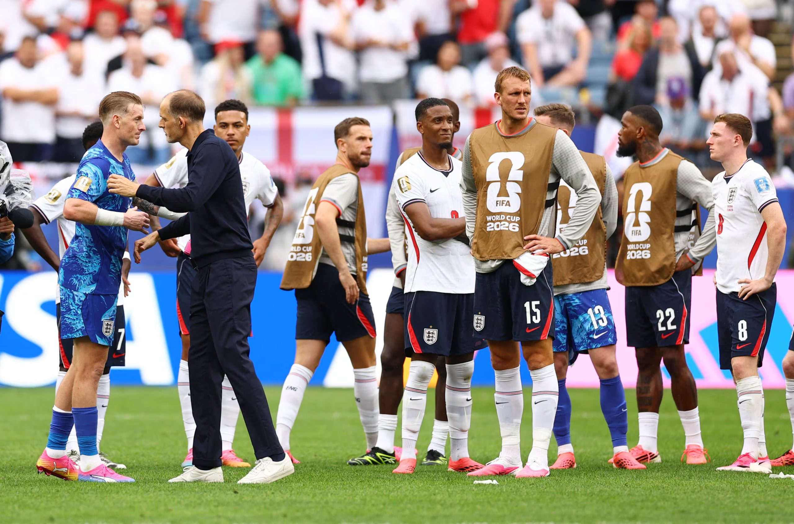 Inglaterra jugará contra México en 8vos de Final. REUTERS/Peter Cziborra