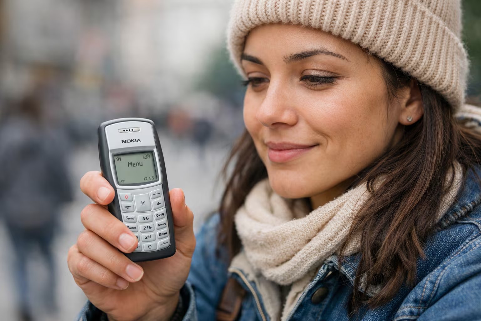 El legado del Nokia 1100 persiste en el mercado retro, consolidando su estatus como símbolo de la telefonía básica frente a los smartphones actuales. (Imagen Ilustrativa Infobae)