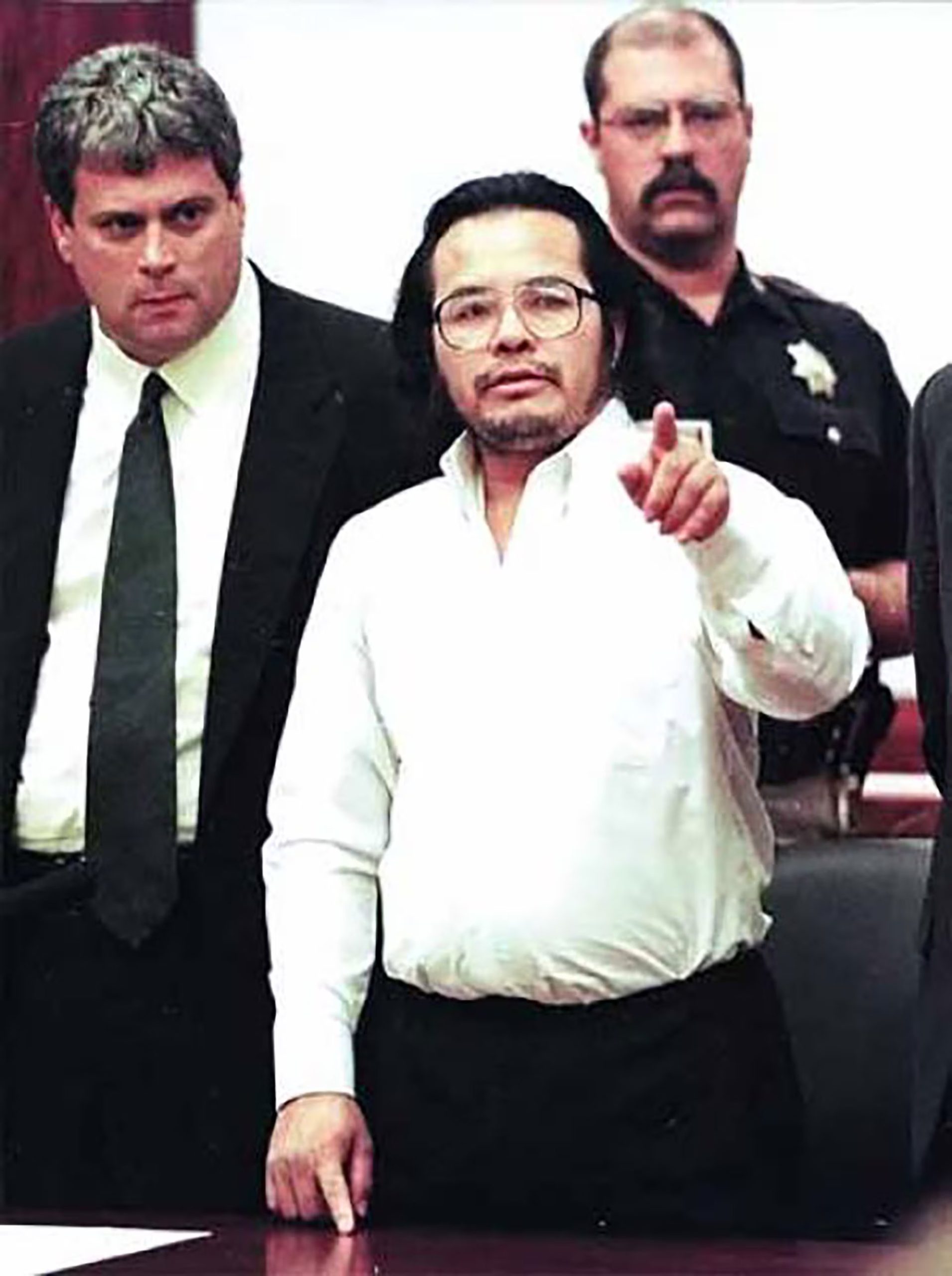 Antes de convertirse en el Asesino de los Rieles, Ángel Reséndiz cruzó varias veces la frontera entre México y Estados Unidos y acumuló detenciones por ingreso ilegal, robo, armas y falsificación de documentos (AP Photo/Buster Dean, Pool)