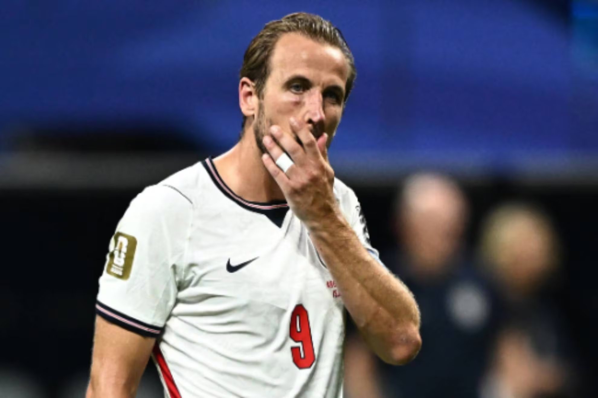 Harry Kane logró llevar a su equipo a las semifinales, pero enfrente se cruzó con la albiceleste de Messi que regresó de la desventaja para meterse a la gran final. (REUTERS/Dylan Martinez)