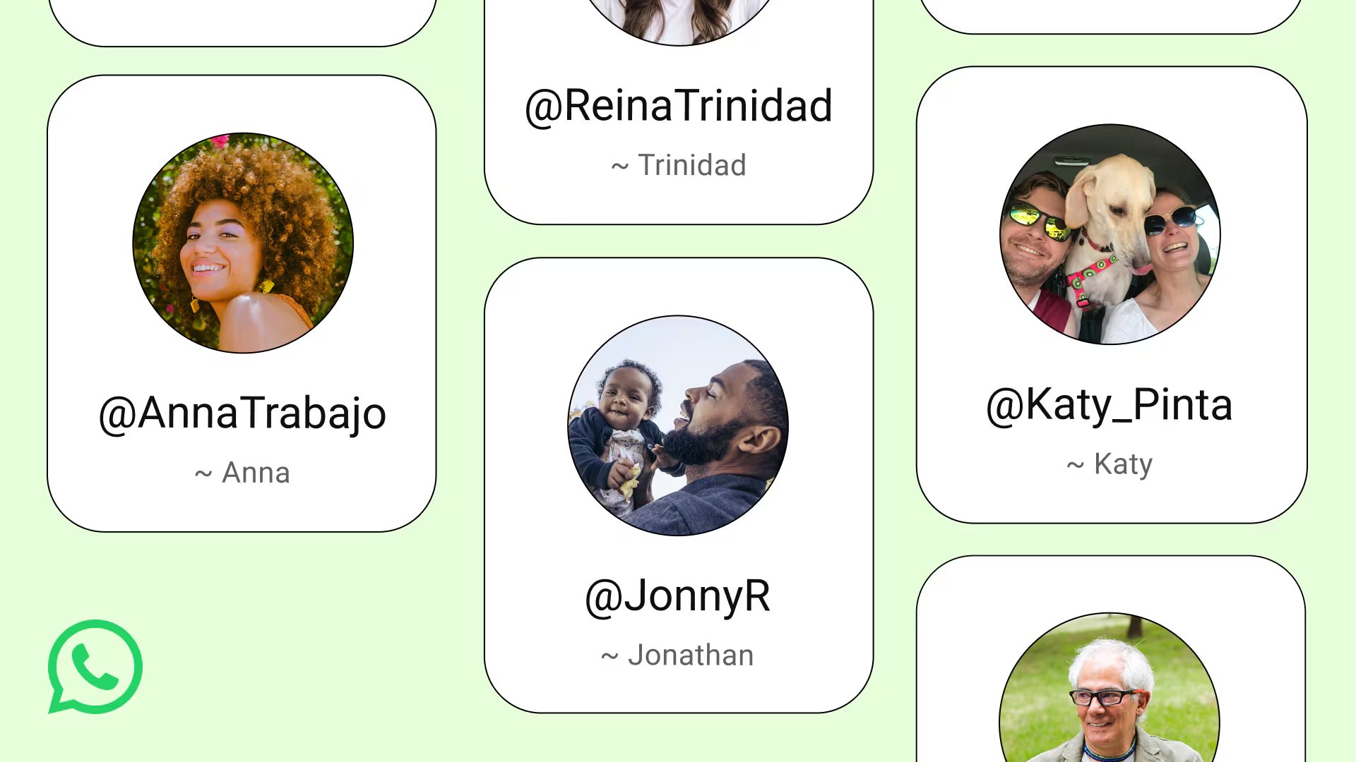Reservar un nombre personal permite recibir mensajes sin exponer el número telefónico. (WhatsApp)