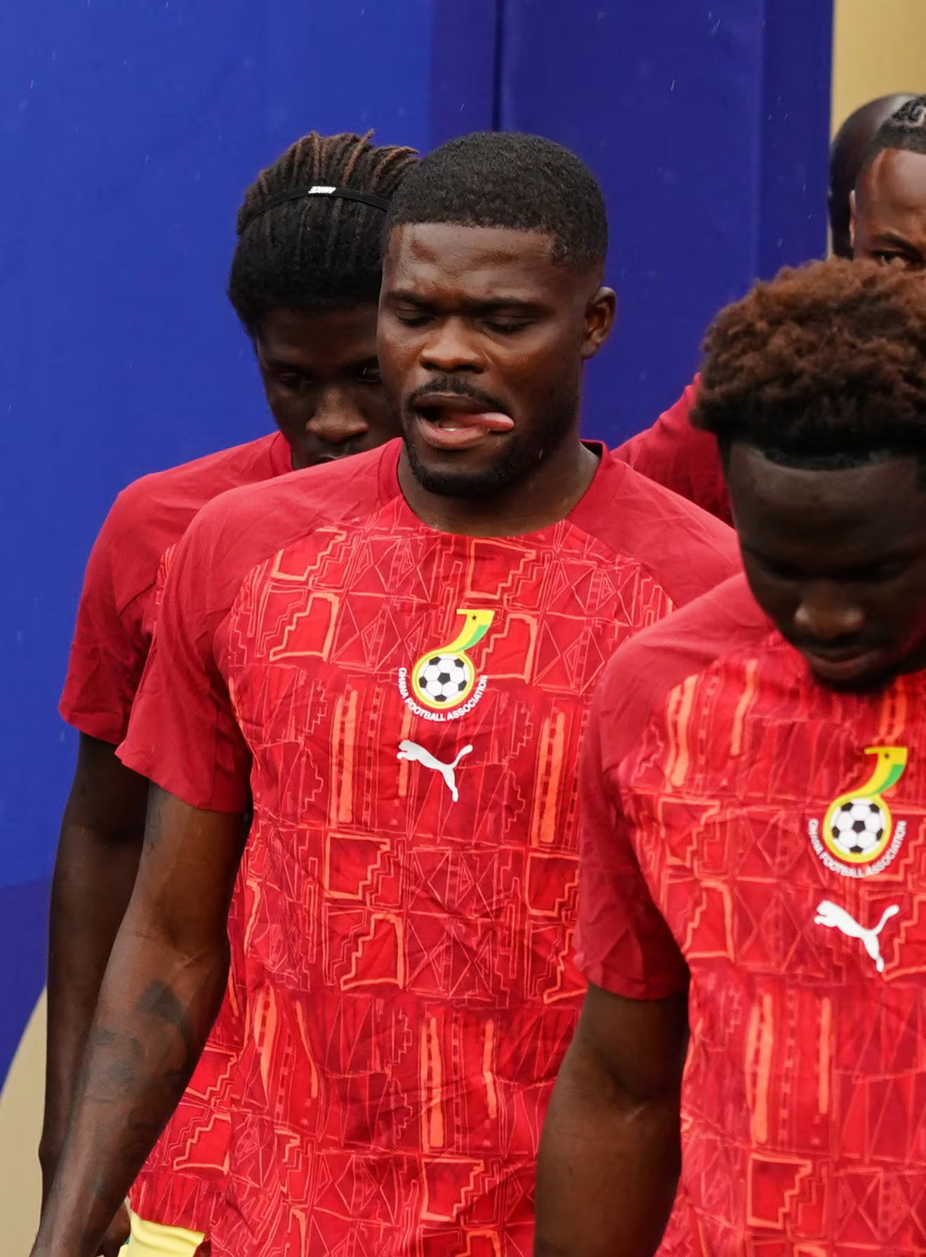 Thomas Partey le devolvió equilibrio al mediocampo de Ghana y surge como una pieza clave frente a Colombia.-crédito David Butler Ii/IMAGN IMAGES vía Reuters