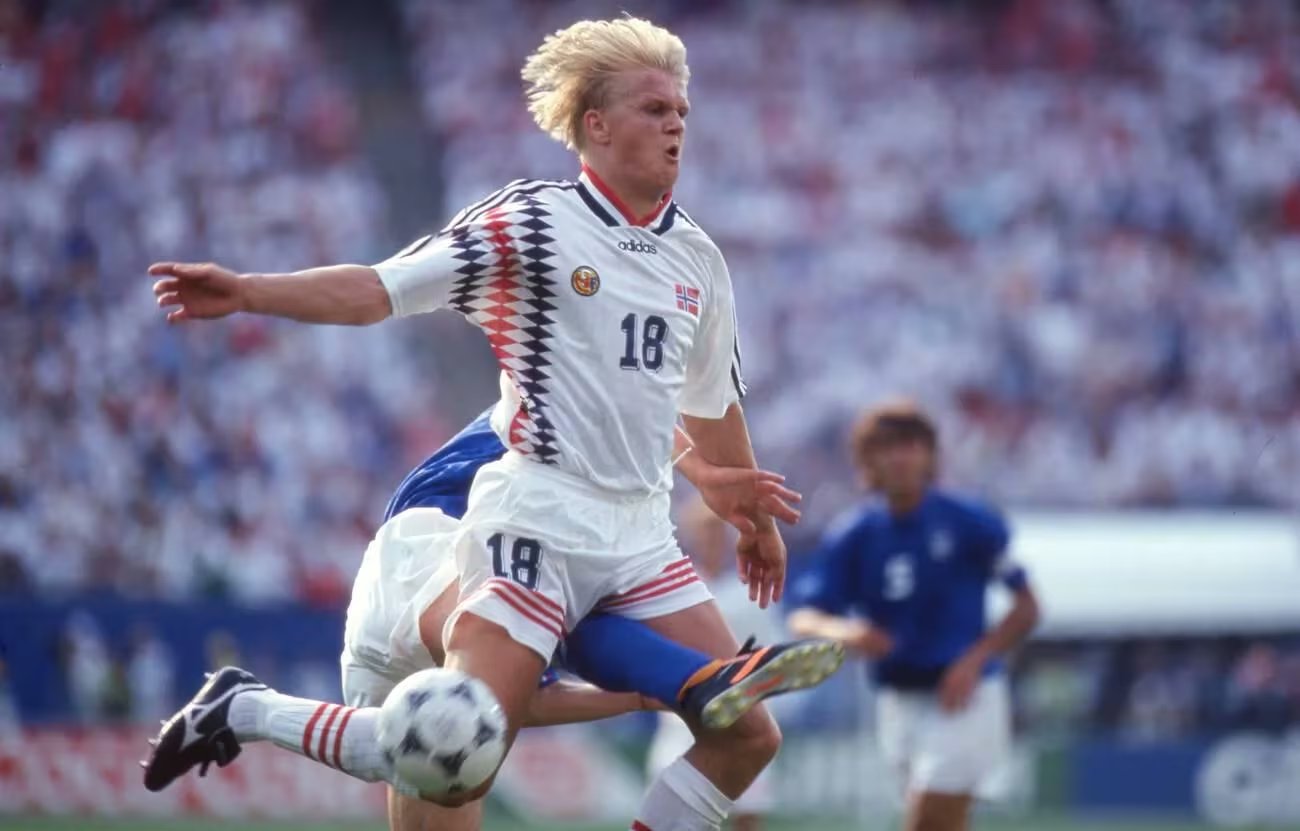 Alf-Inge Håland, padre de Erling, disputó dos partidos en el Mundial de Estados Unidos 94