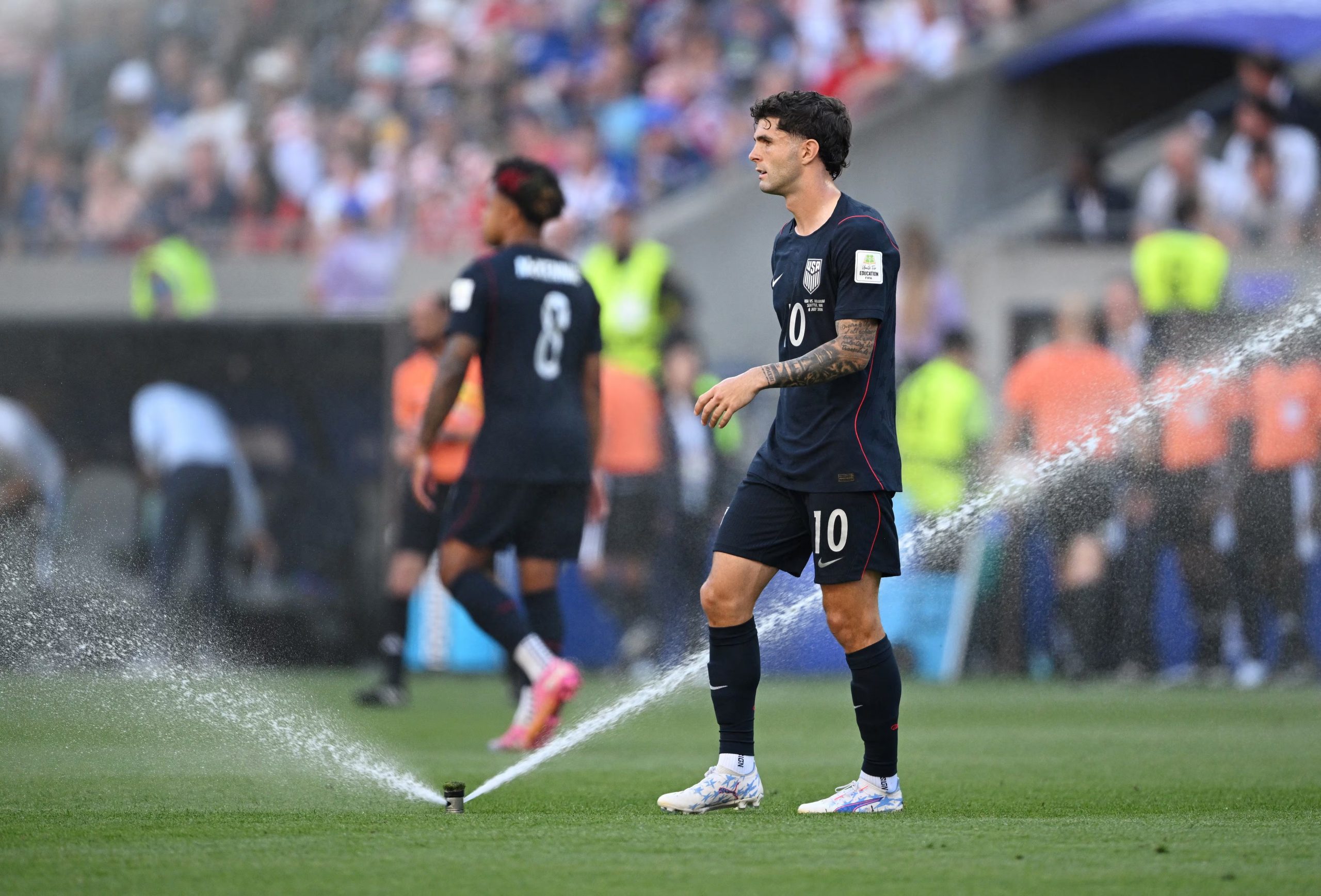 Christian Pulisic también afirmó que nunca quiso que terminara la campaña de Estados Unidos en la Copa del Mundo (IMAGN IMAGES via Reuters/Troy Wayrynen)