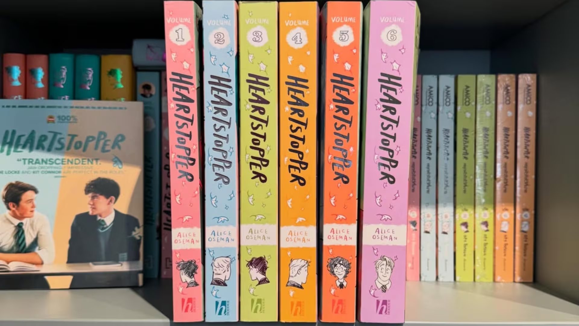 Heartstopper pasó de webcómic de Alice Oseman a éxito global con 10 millones de ejemplares vendidos y una adaptación de Netflix - (Instagram - @aliceoseman)
