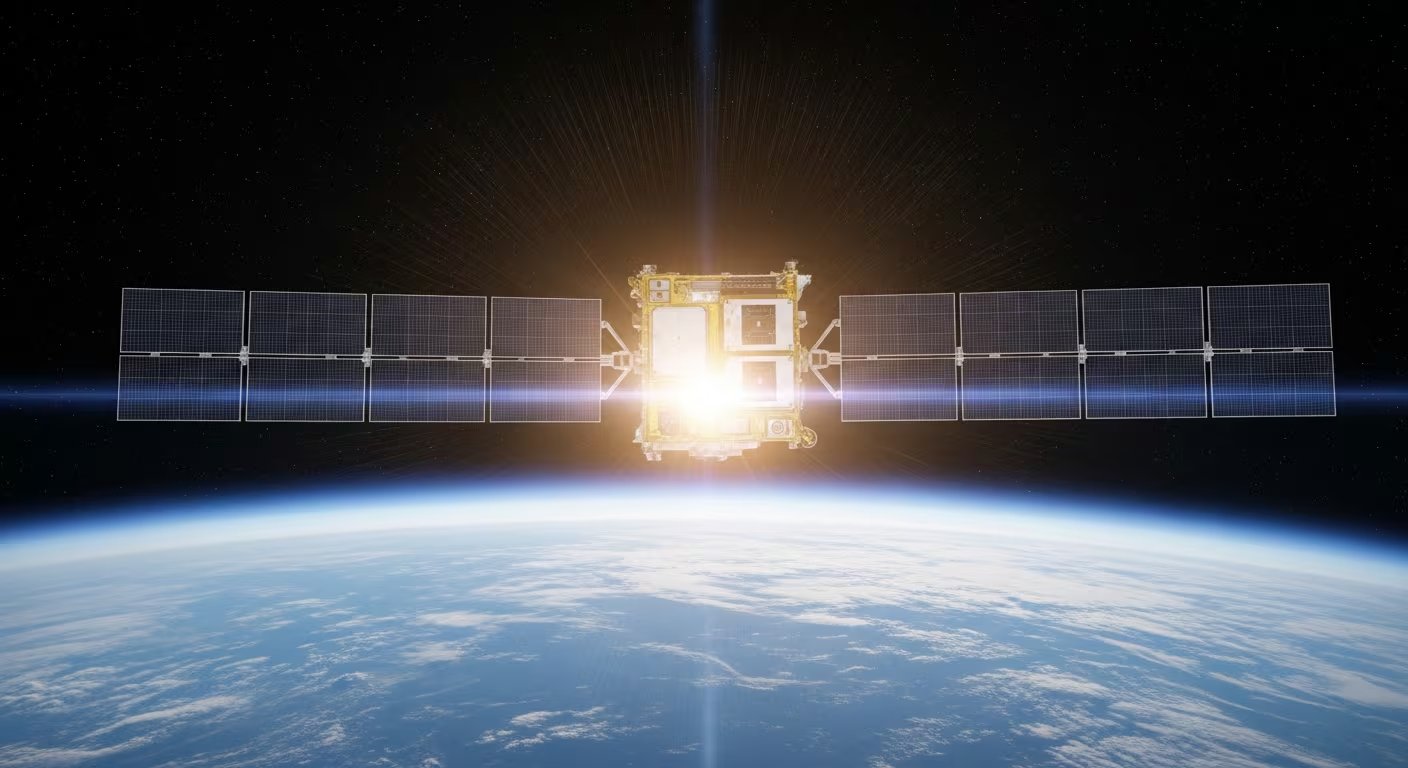 La acumulación de satélites en órbita generaría una fuente masiva de basura espacial y de contaminación lumínica. (Imagen ilustrativa Infobae)