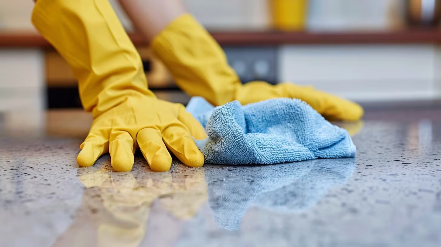 La Revista del Consumidor de PROFECO recomienda usar un trapo ligeramente humedecido con detergente suave para limpiar tanto el interior como el exterior del microondas. (Imagen Ilustrativa Infobae)