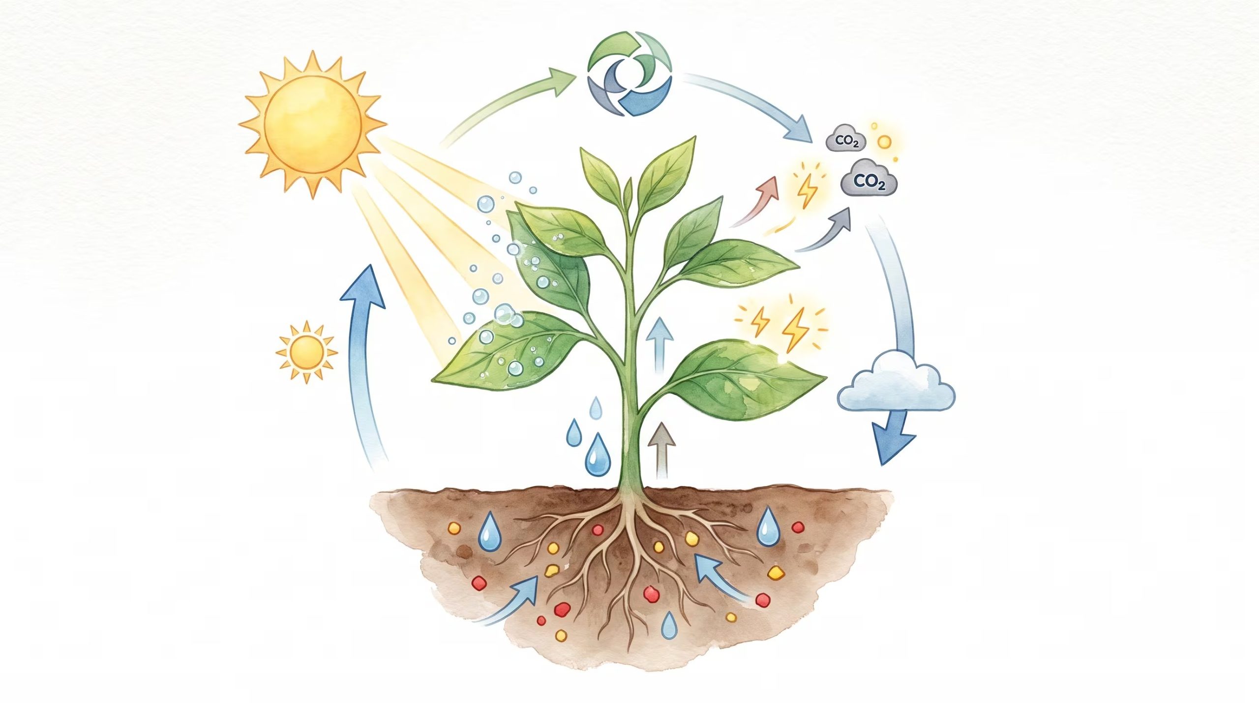 El crecimiento vegetal depende de un equilibrio entre fotosíntesis, respiración celular, absorción de agua y de nutrientes. (Imagen Ilustrativa Infobae)