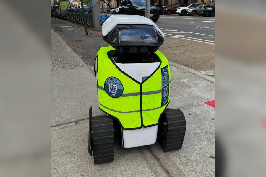 Los robots Daxbot recorrerán las aceras durante cerca de un mes para evaluar veredas, rampas, botones peatonales, cruces y senderos de parques (Instagram: @therealmisterniceguy).