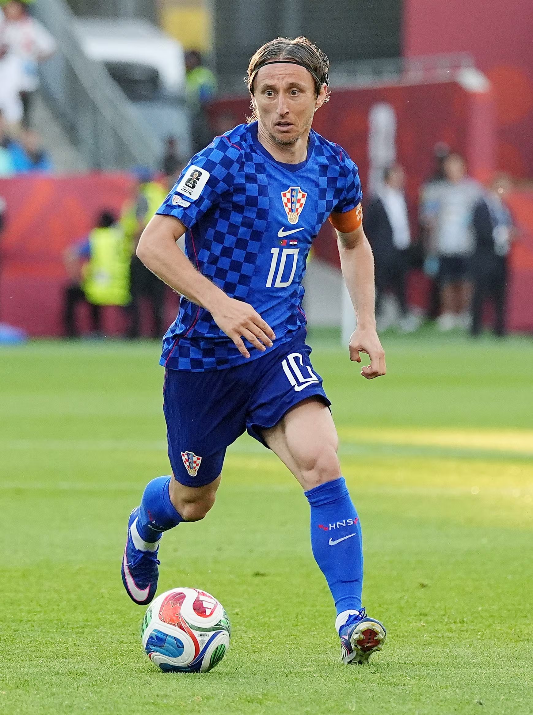 Luka Modrić (40 años) es el jugador histórico con más partidos en la selección de Croacia, acumulando más de 180 internacionalidades, 25 goles y 30 asistencias - crédito John E Sokolowski/Reuters