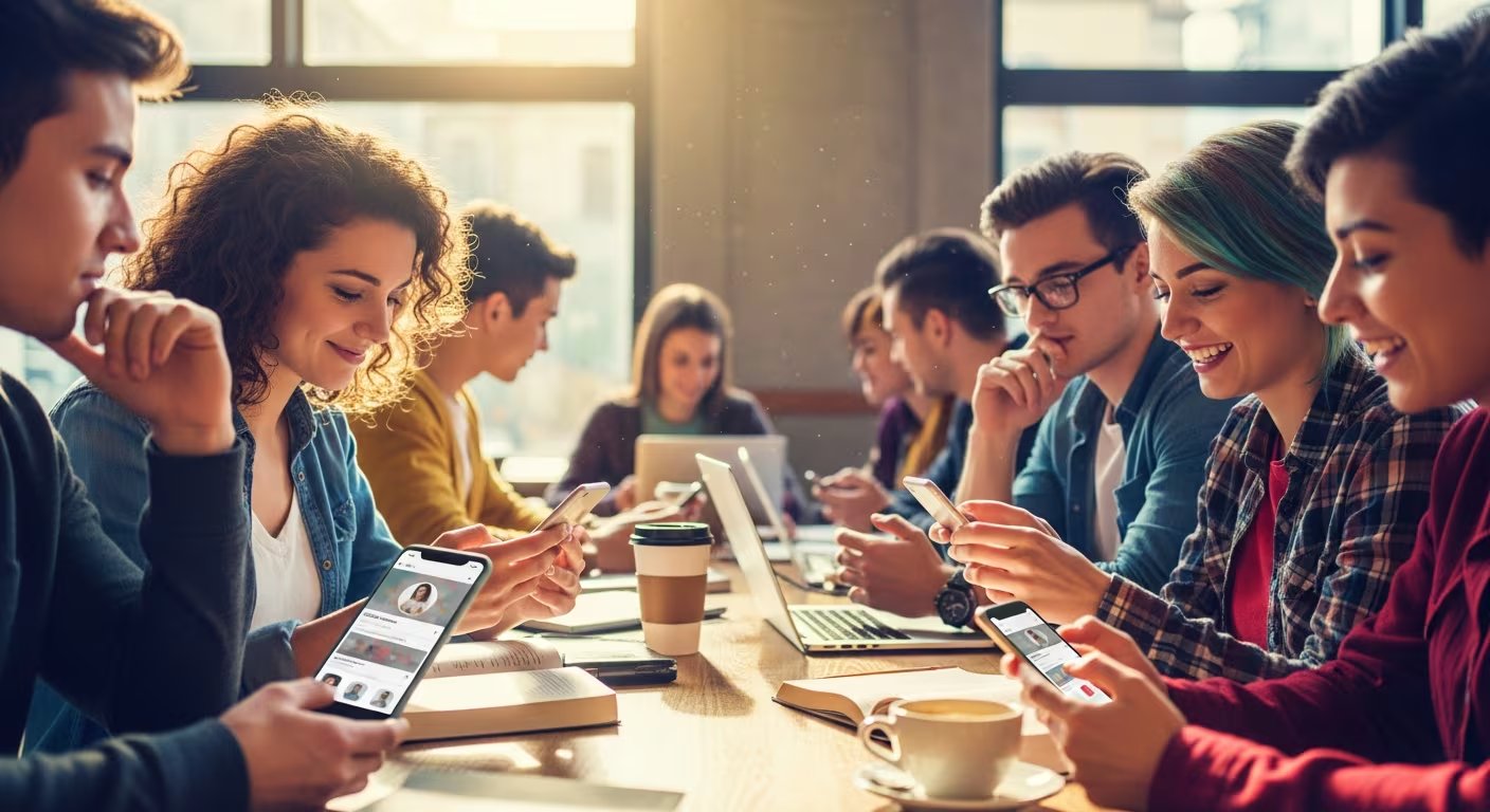 El 87% de los docentes y el 88% de los padres apoyaron los vetos a los teléfonos inteligentes, mientras el 75% de los estudiantes rechazó una prohibición general - (Imagen Ilustrativa Infobae)