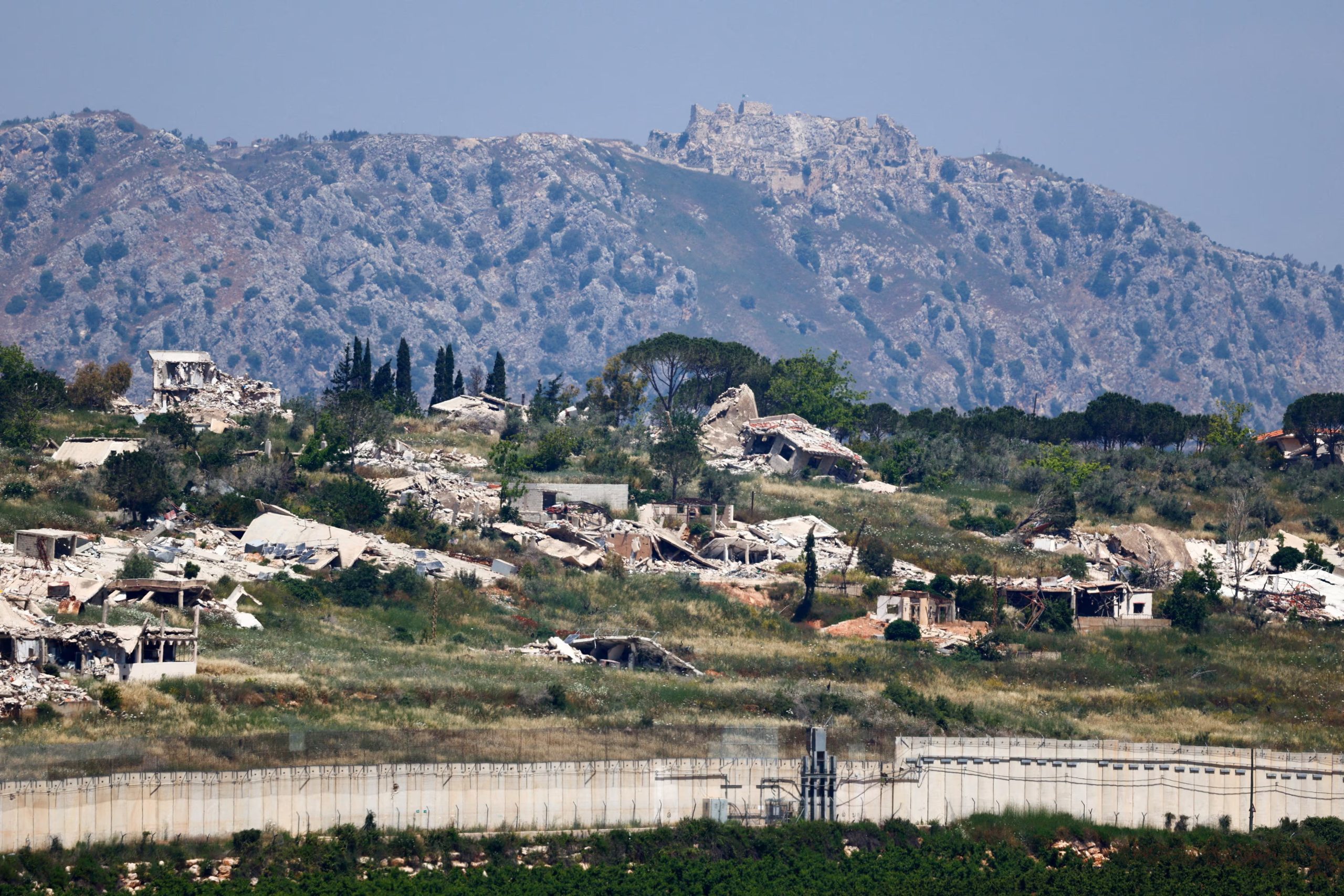 El Beaufort Castle, también conocido como Qalaat al-Chakif, se ubica en el sur del Líbano y ha sido escenario de conflictos recientes (REUTERS/Amir Cohen)