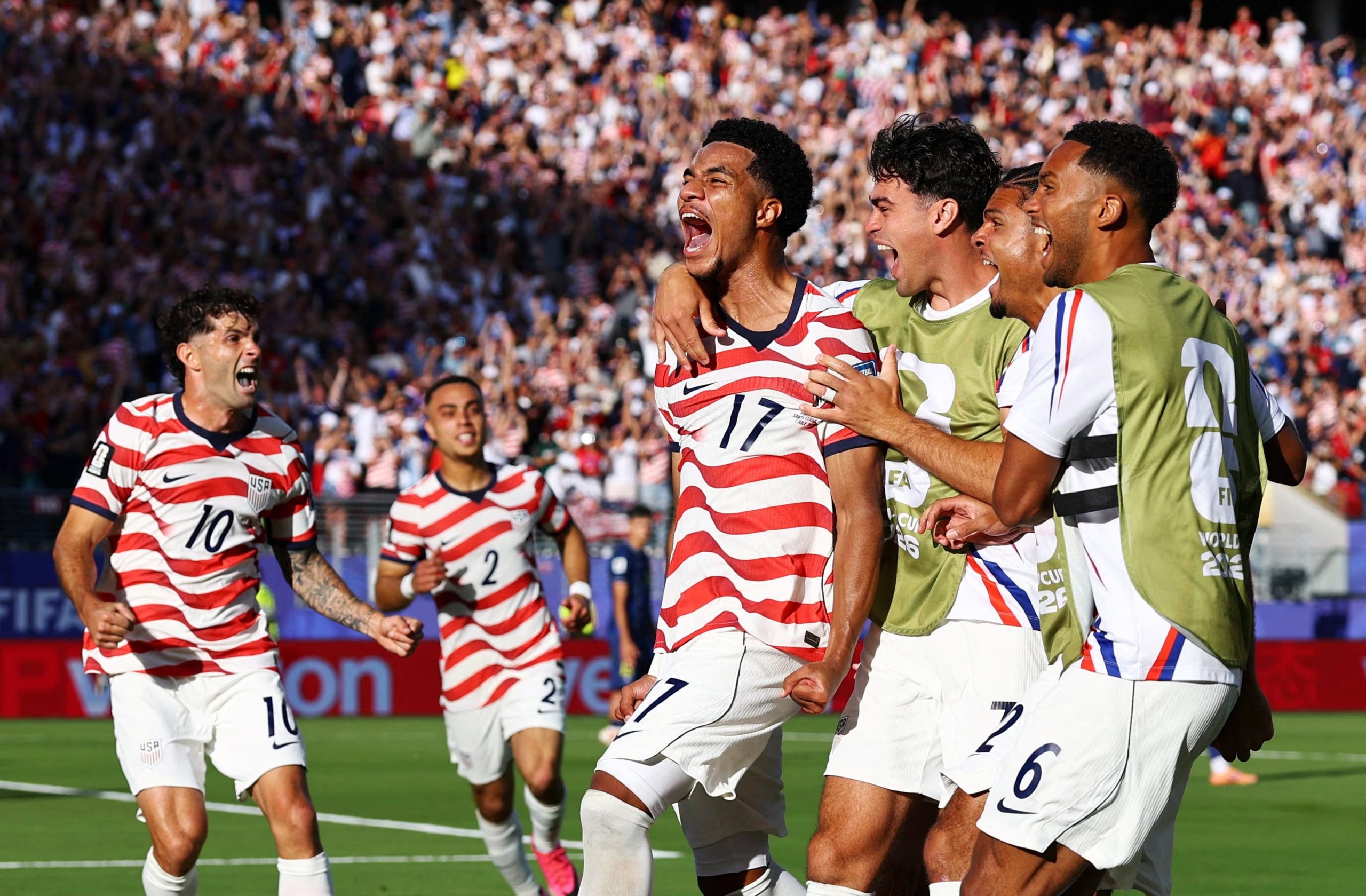 Estados Unidos llega a los octavos de final ganando todos los partidos. (Foto: REUTERS/Carlos Barria)