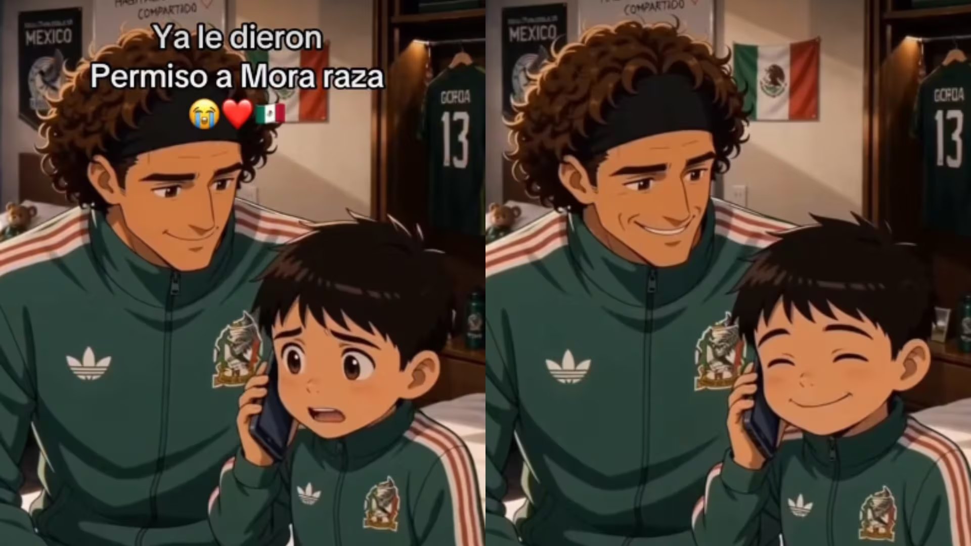 El tierno corto mexicano para Gilberto Mora previo al partido México vs Inglaterra: “Oye mamá, dice don Memo Ochoa”
(RS)