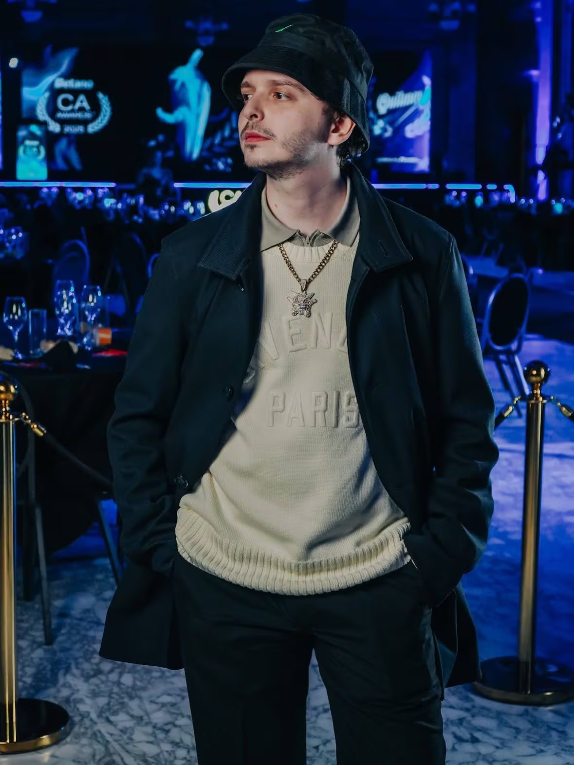 Además, participó de premios para la comunidad de streamer como los Coscu Army Awards