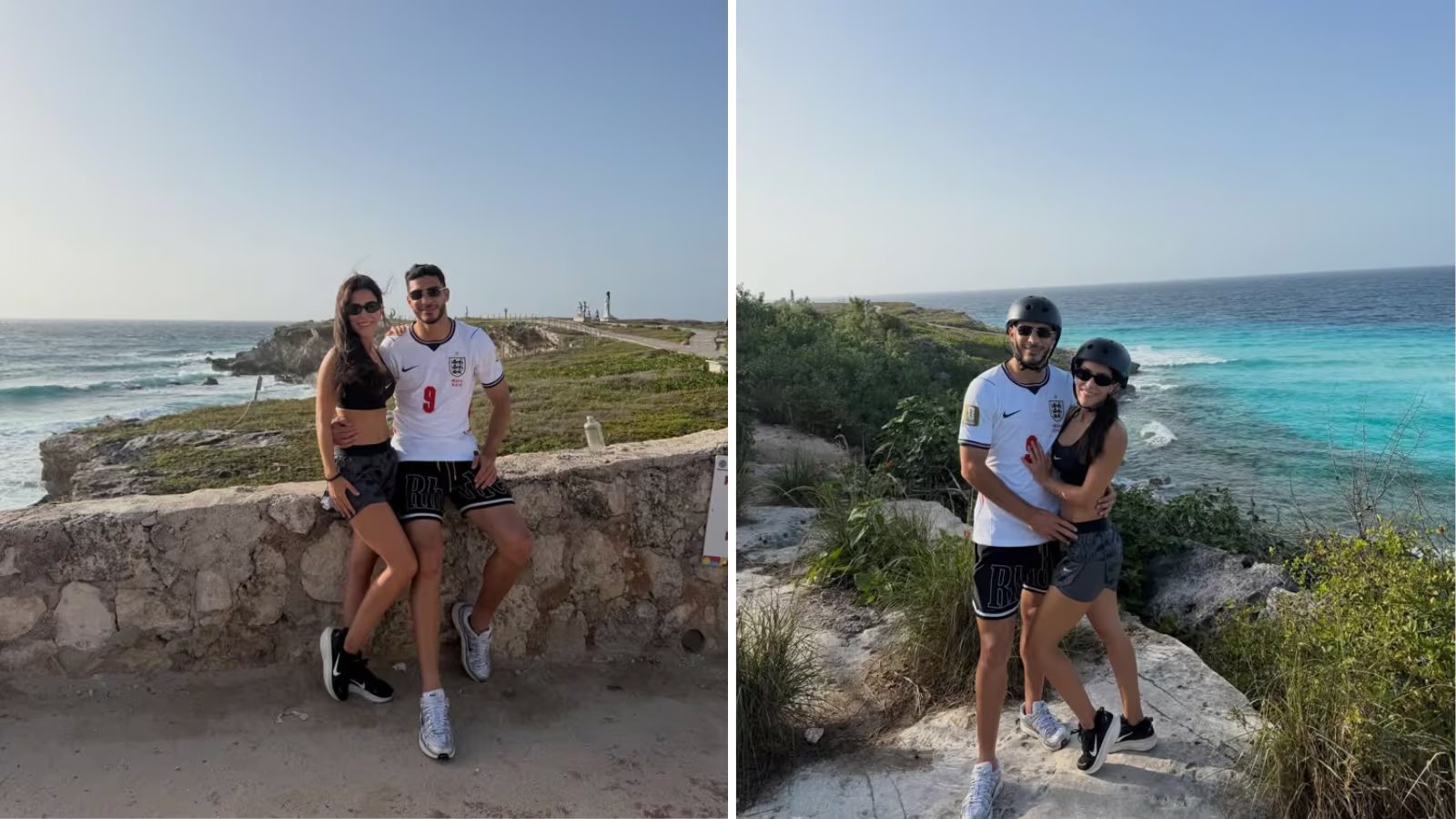 Raúl aprovechó para tomar unos días libres con su esposa. @raulalonsojimenez9