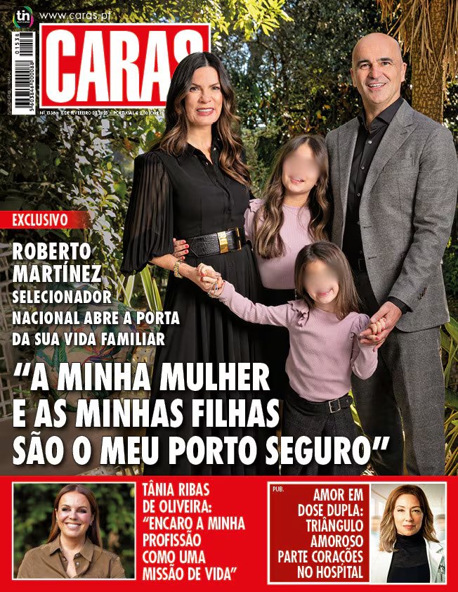 Portada de la revista Caras de Roberto Martín y su mujer Beth Thompson (CARAS).