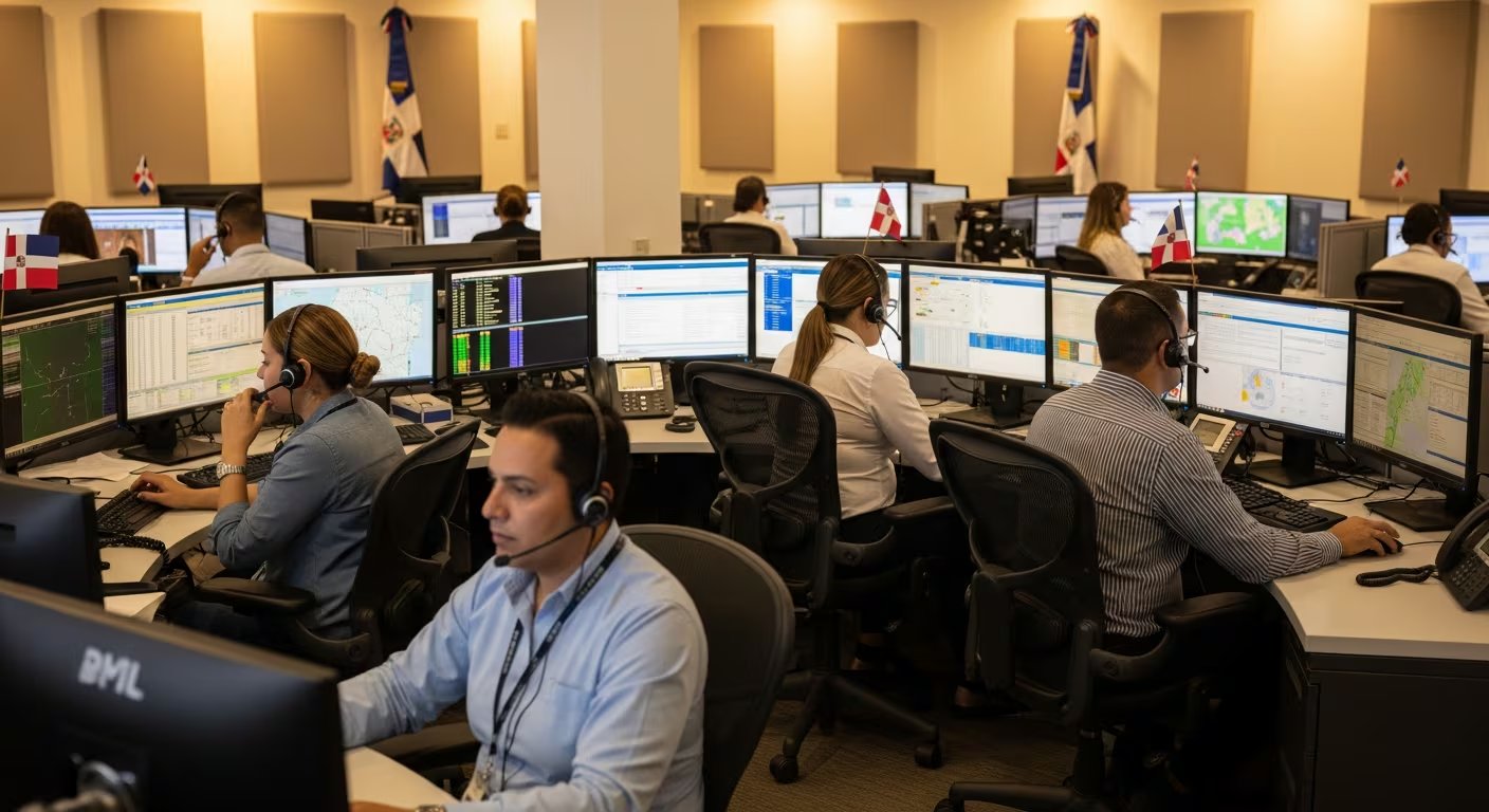 Entre abril y junio de 2026, el Sistema 911 gestionó 1.295.140 llamadas de emergencia en República Dominicana. (Imagen Ilustrativa Infobae)