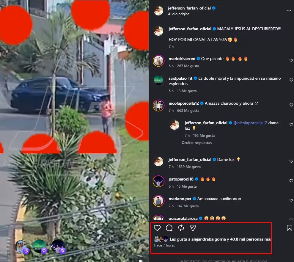 Jefferson Farfán difunde nuevas imágenes sobre el caso de Magaly Medina y el trabajo comunitario. Captura: Jefferson Farfán Youtube.