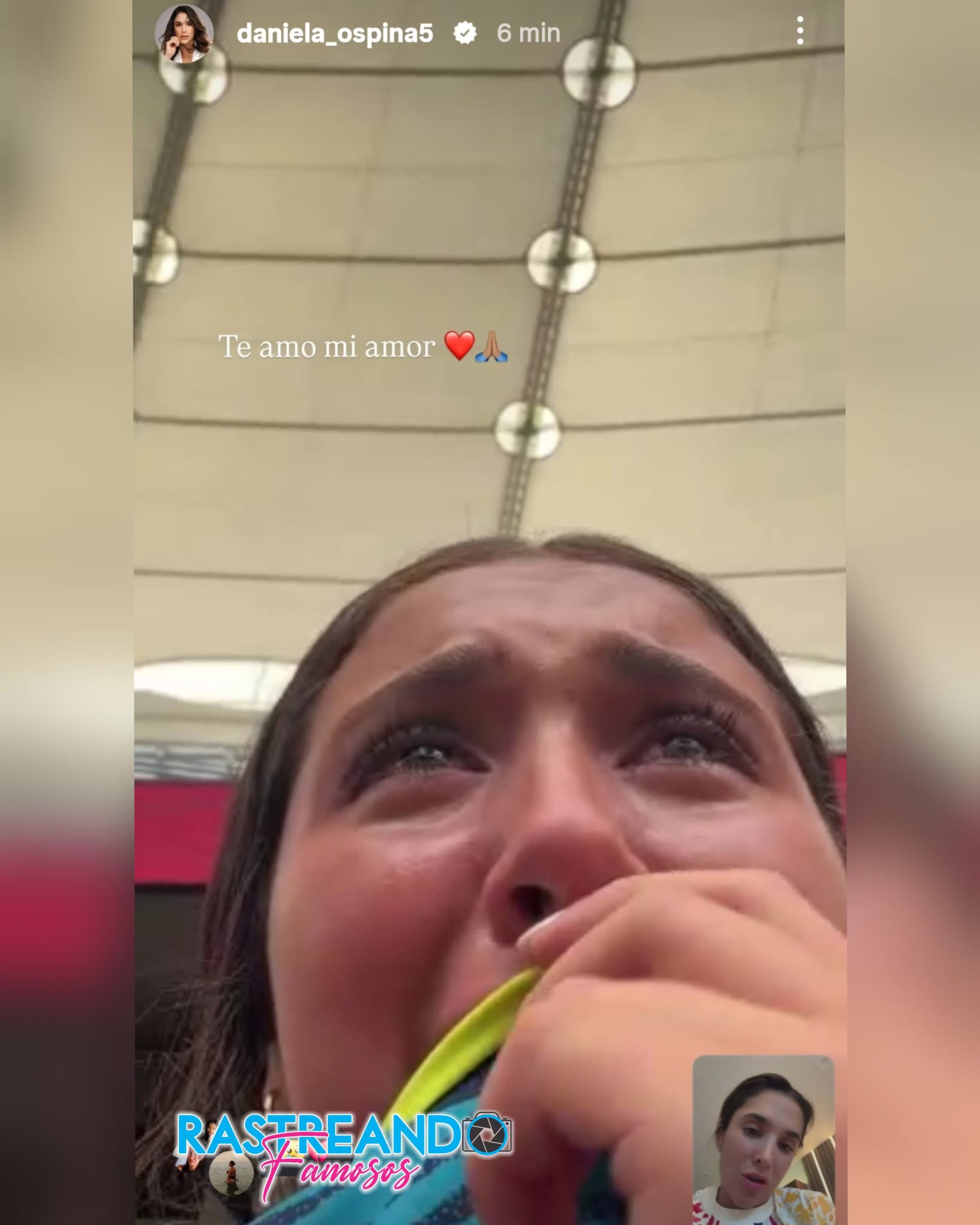 La hija del capitán de la selección Coiombia se mostró conmovida tras la eliminación del Mundial 2026-crédito @salomedrodriguezospi/Instagram