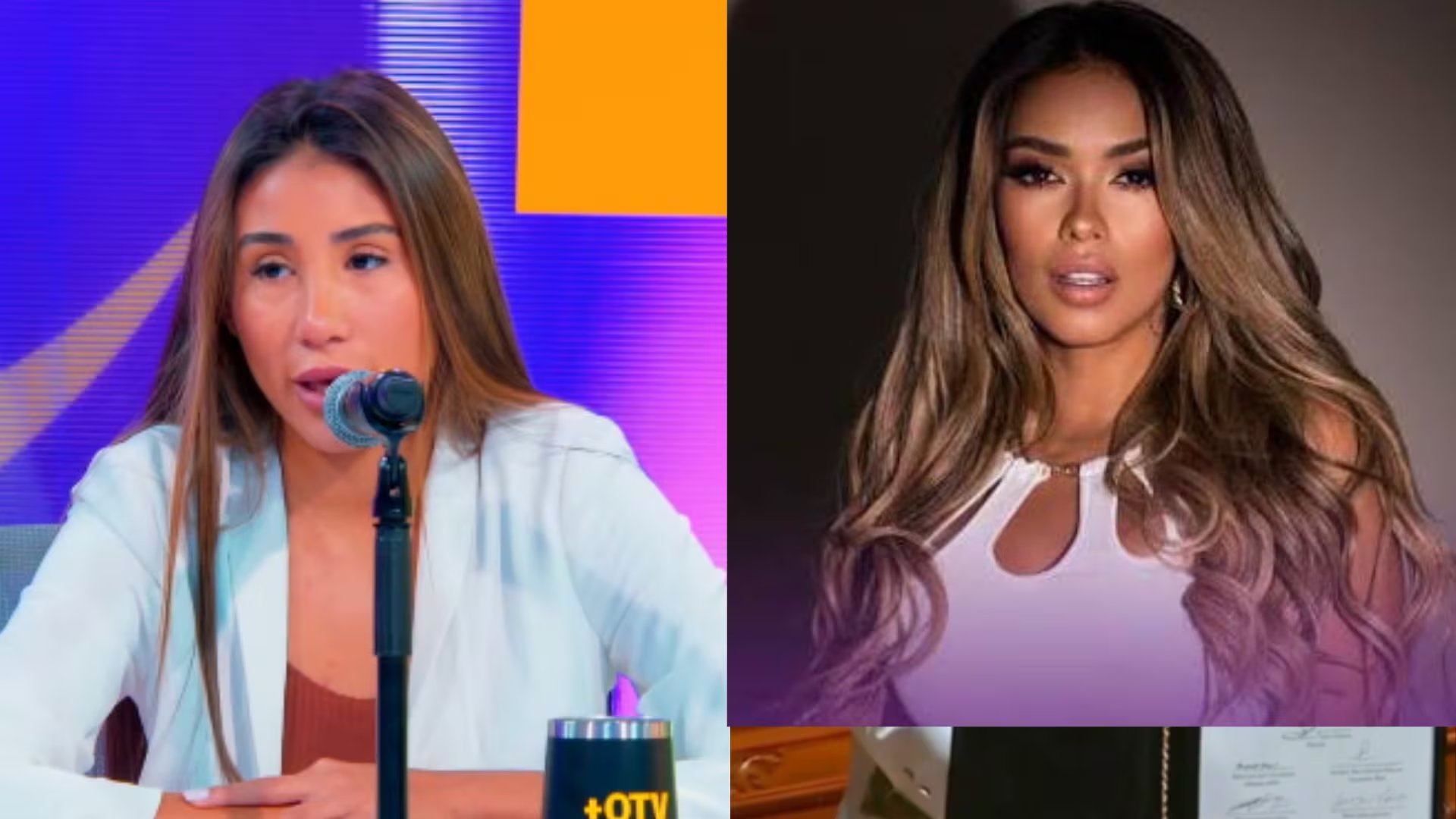 Samahara Lobatón admite error al no contarle a Shirley Arica salida con Pablo Heredia y Ale Fuller. YouTube: 'Q'Bochinche'.