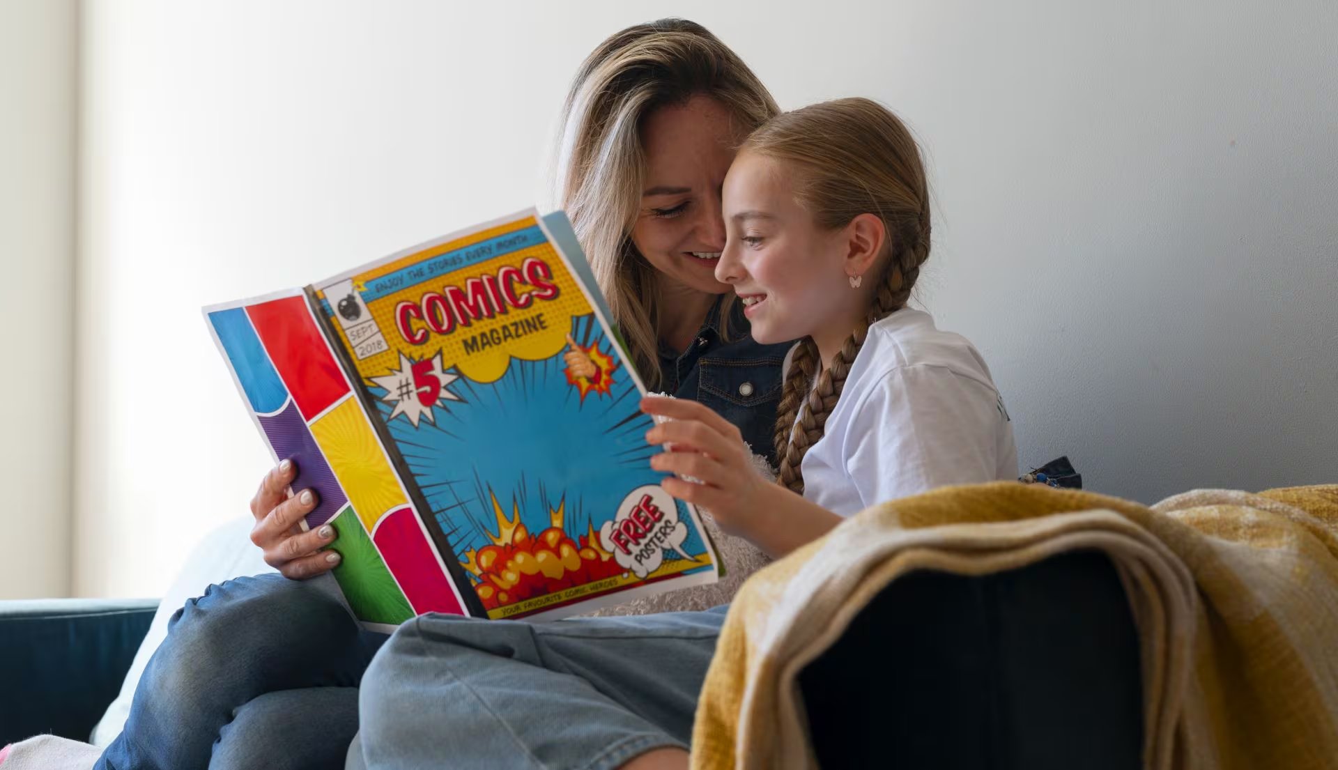La lectura en voz alta no debería terminar cuando los chicos ya aprendieron a leer solos, afirman los expertos. (Freepik)