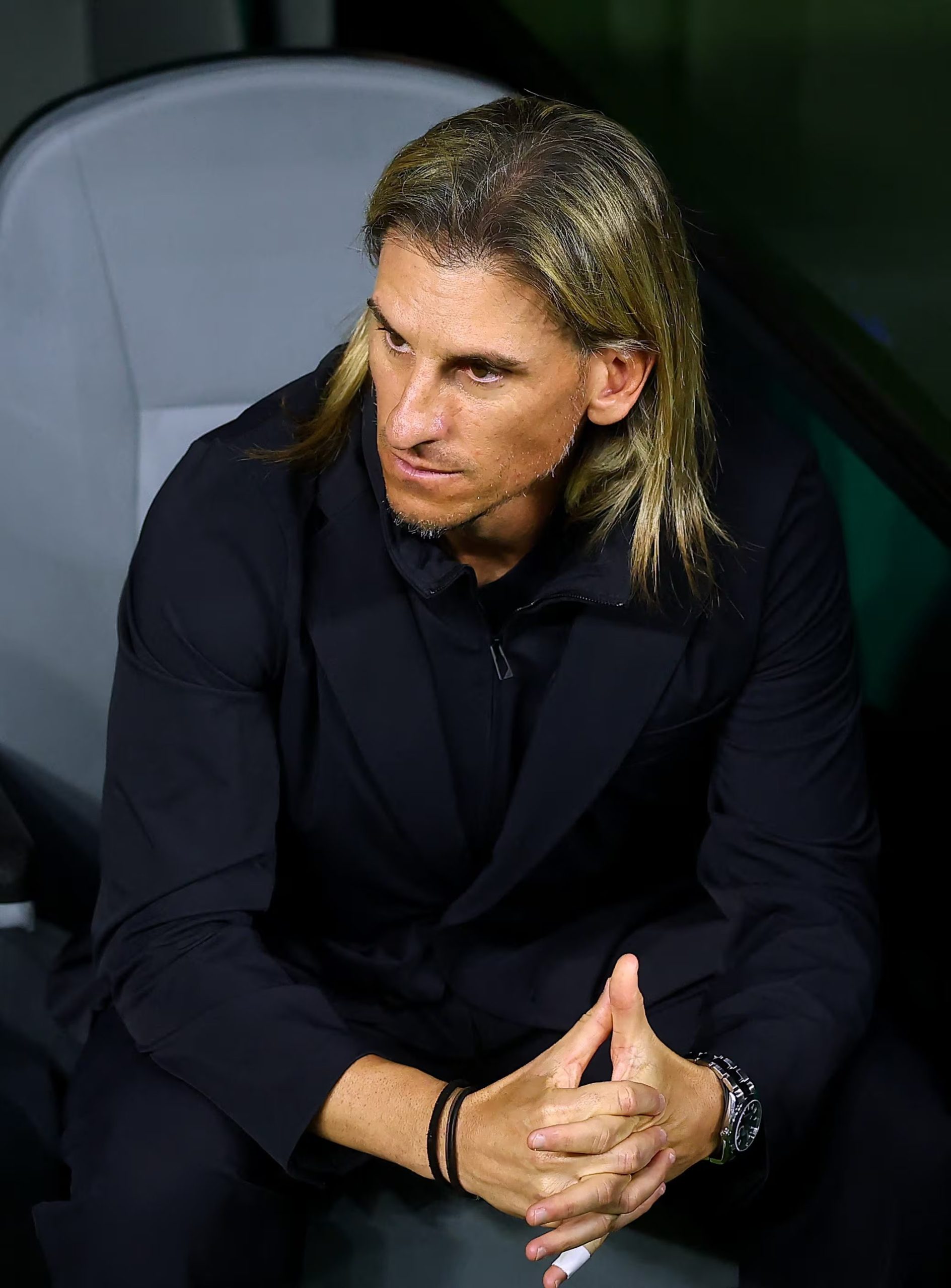 Soccer Football - FIFA World Cup 2026 - Round of 32 - Mexico v Ecuador - Estadio Azteca, Mexico City, Mexico - June 30, 2026 Ecuador coach Sebastian Beccacece before the match REUTERS/Eloisa Sanchez