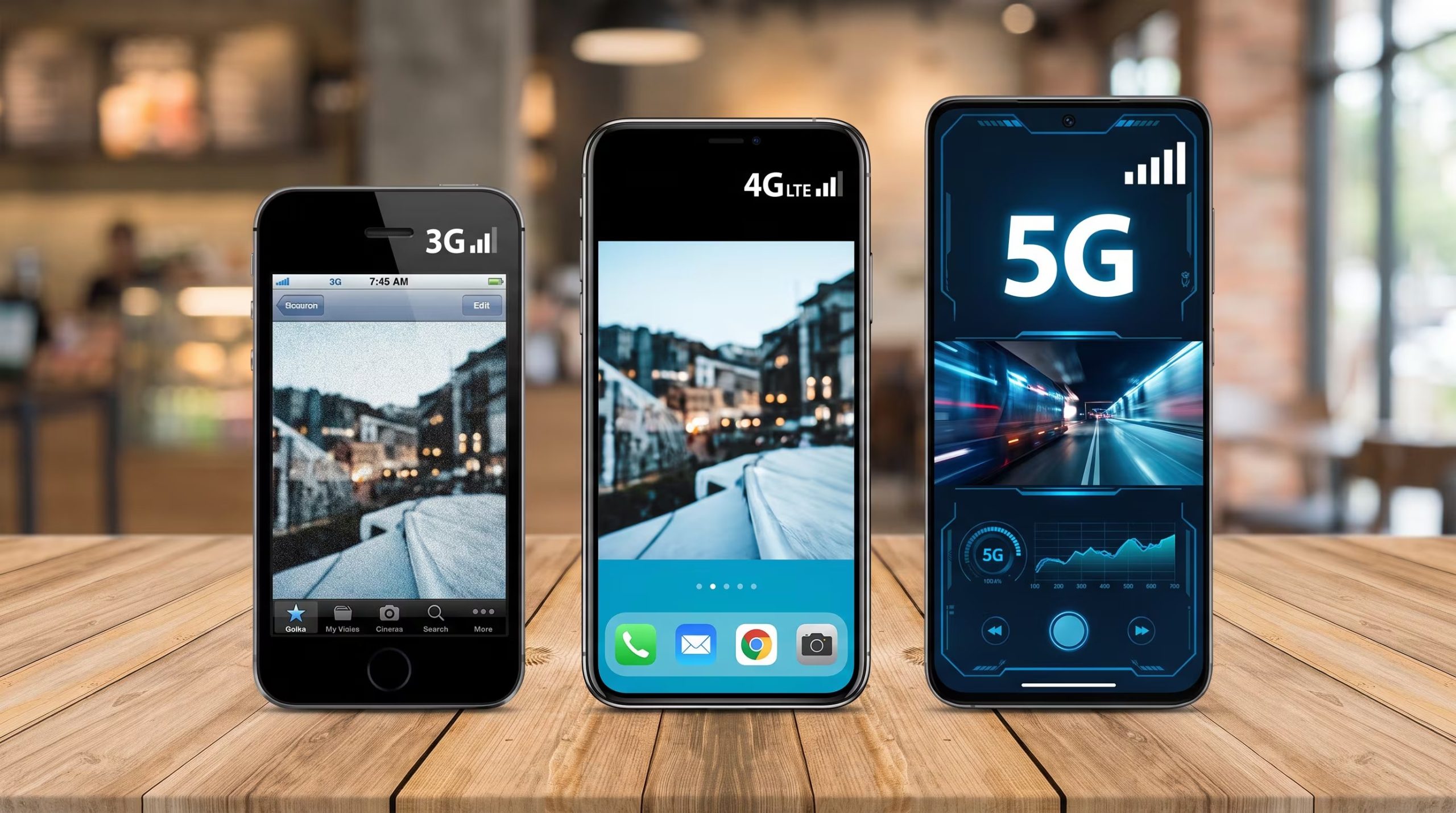 5G: velocidad ultra rápida (más de 100 Mbps y hasta 1 Gbps). Diseñada para la menor latencia posible.
 (Imagen Ilustrativa Infobae)