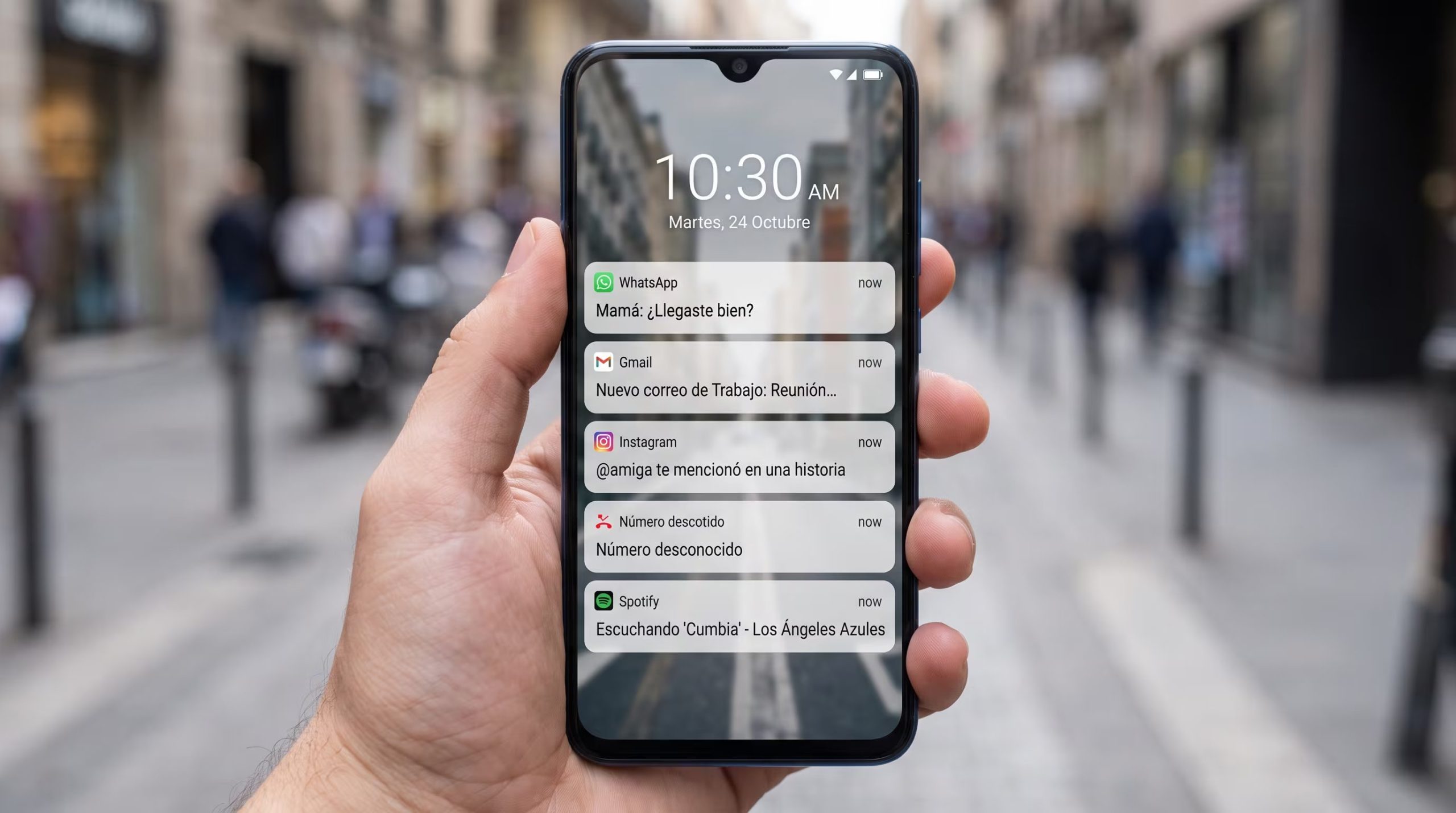 Las notificaciones silenciadas, ocultas por privacidad o que no llegaron a mostrarse no aparecen en el historial de Android. (Imagen Ilustrativa Infobae)
