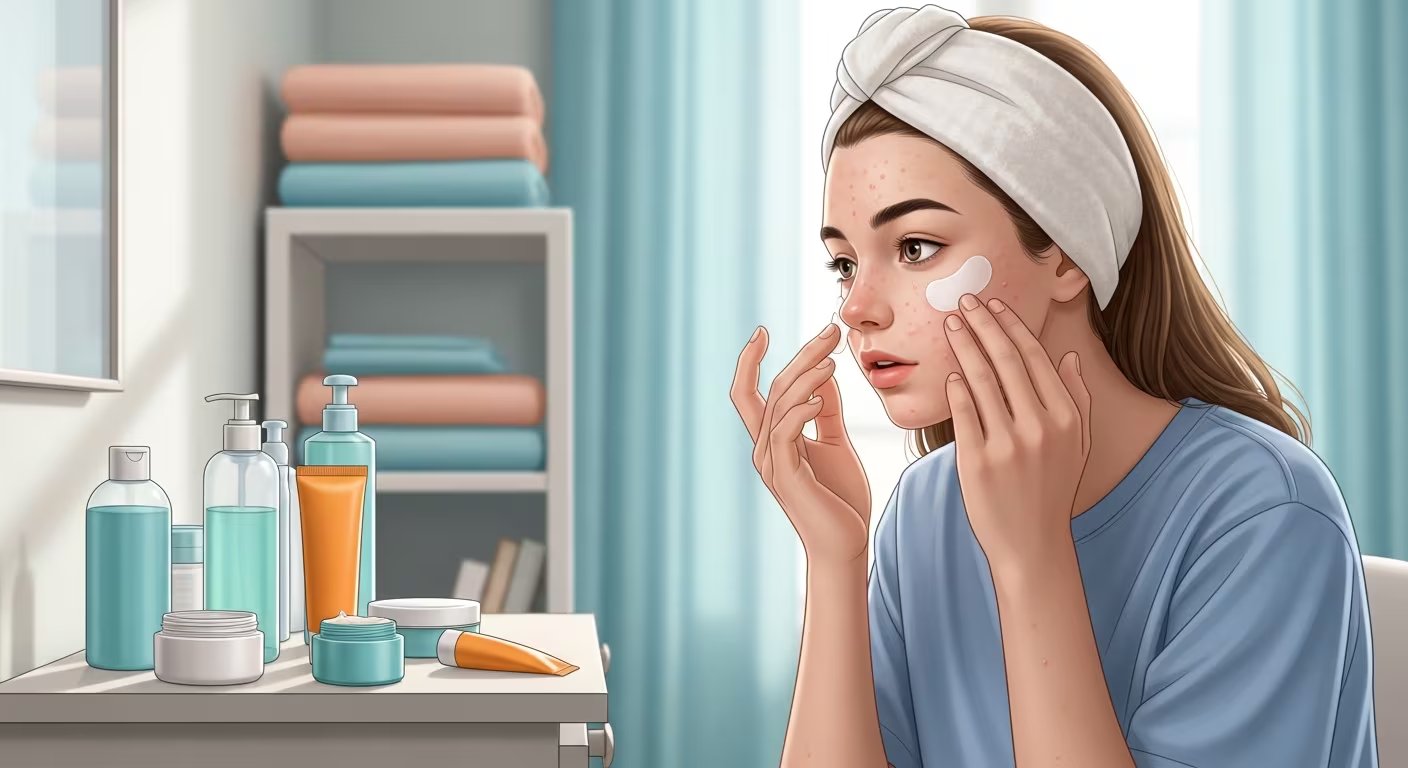 }El uso prolongado de cosméticos altera la microbiota cutánea, provoca molestias locales y eleva el riesgo de cáncer no dermatológico, según Dermatología Revista Mexicana. (Imagen Ilustrativa Infobae)