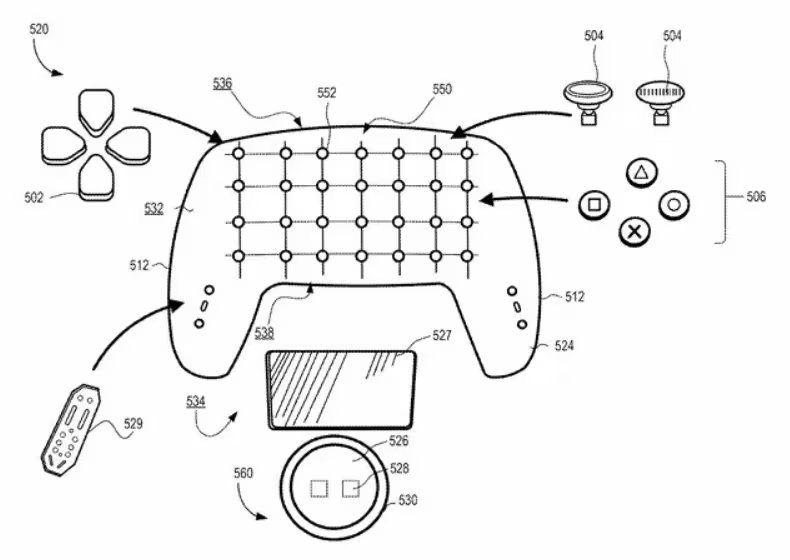 Sony registró la patente de un mando con pantalla táctil.