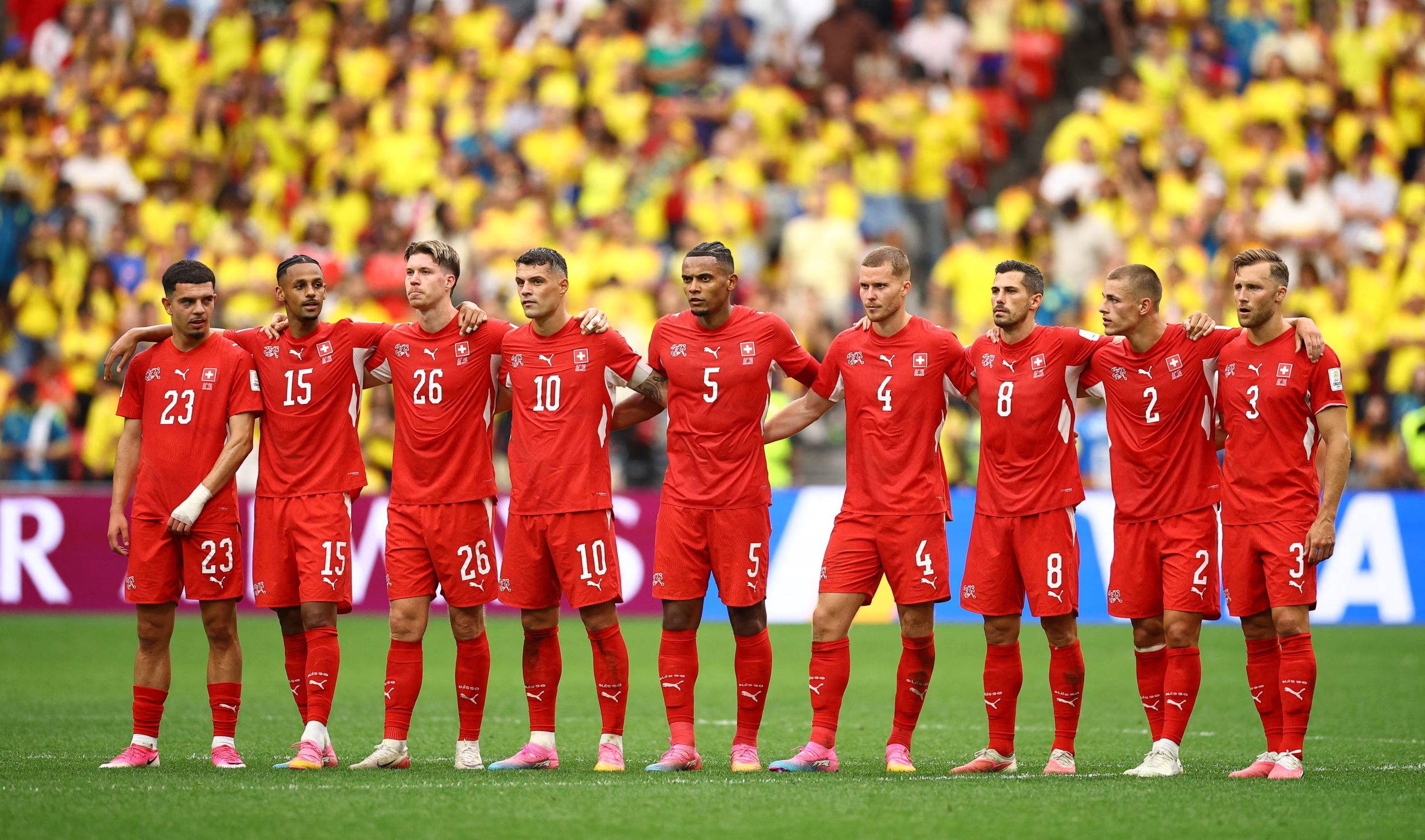 Suiza está ante una ocasión única de hacer historia en el fútbol en el Mundial 2026 (REUTERS/Agustin Marcarian)