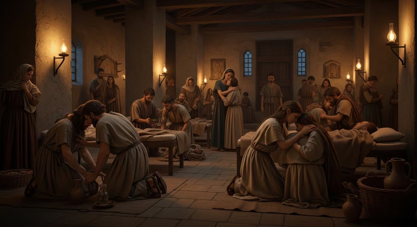 La llegada de la peste de Cipriano coincidió con las persecuciones de Decio y llevó a que muchos cristianos fueran acusados de provocar la pandemia en el Imperio romano (Imagen Ilustrativa Infobae)