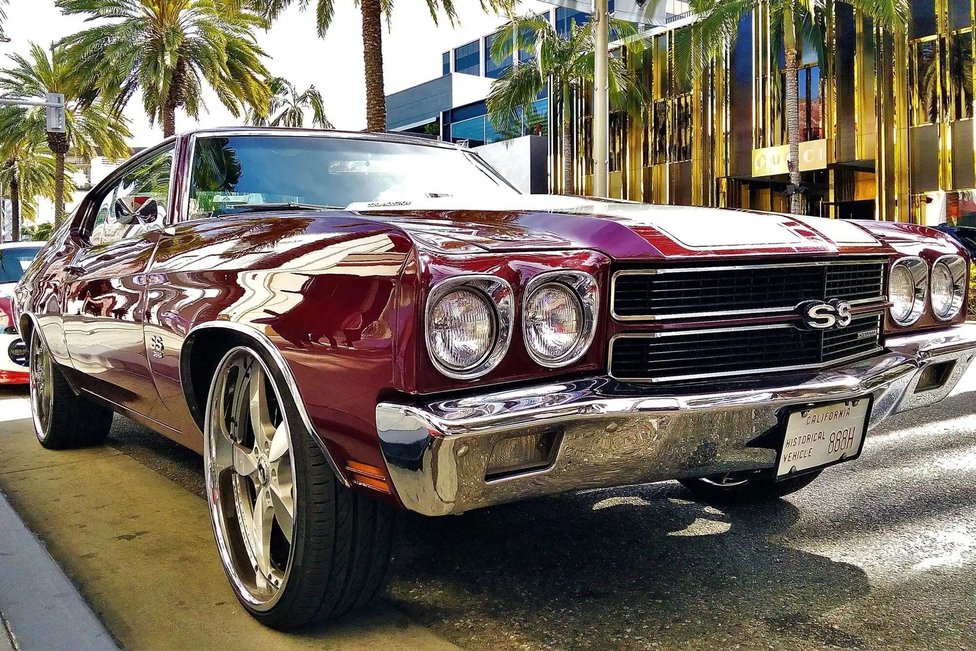Taylor Swift y Travis Kelce rifaron un Chevrolet SS Chevelle de 1970.
(Shutterstock)