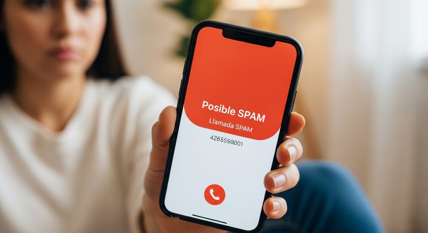 La función avisa si la comunicación es spam o a qué empresa representa. (Imagen Ilustrativa Infobae)