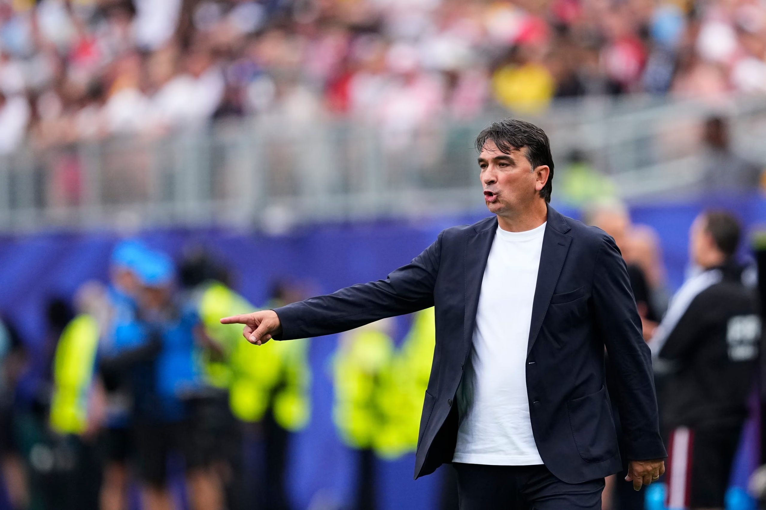 El técnico de Croacia Zlatko Dalic durante el partido contra Ghana en la fase de grupos del Mundial, el sábado 27 de junio de 2026, en Filadelfia-crédito Petr Josek/AP Foto