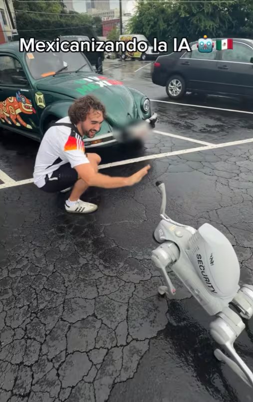 El video muestra cómo un perro robot logró repetir una popular frase del futbol mexicano tras varios intentos.