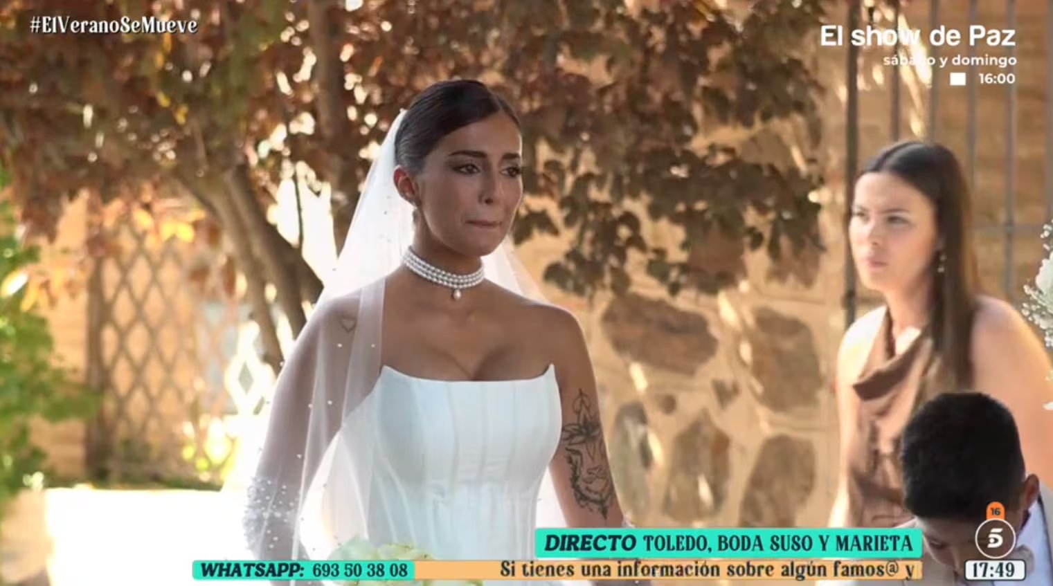 El vestido de boda de Marieta (Mediaset España)