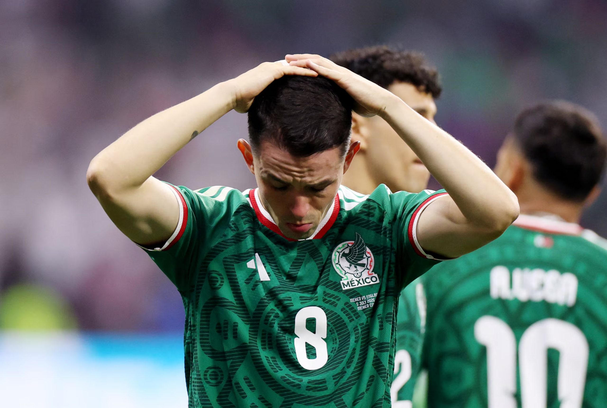 México no pudo contra Inglaterra y se despidió del Mundial (Reuters)