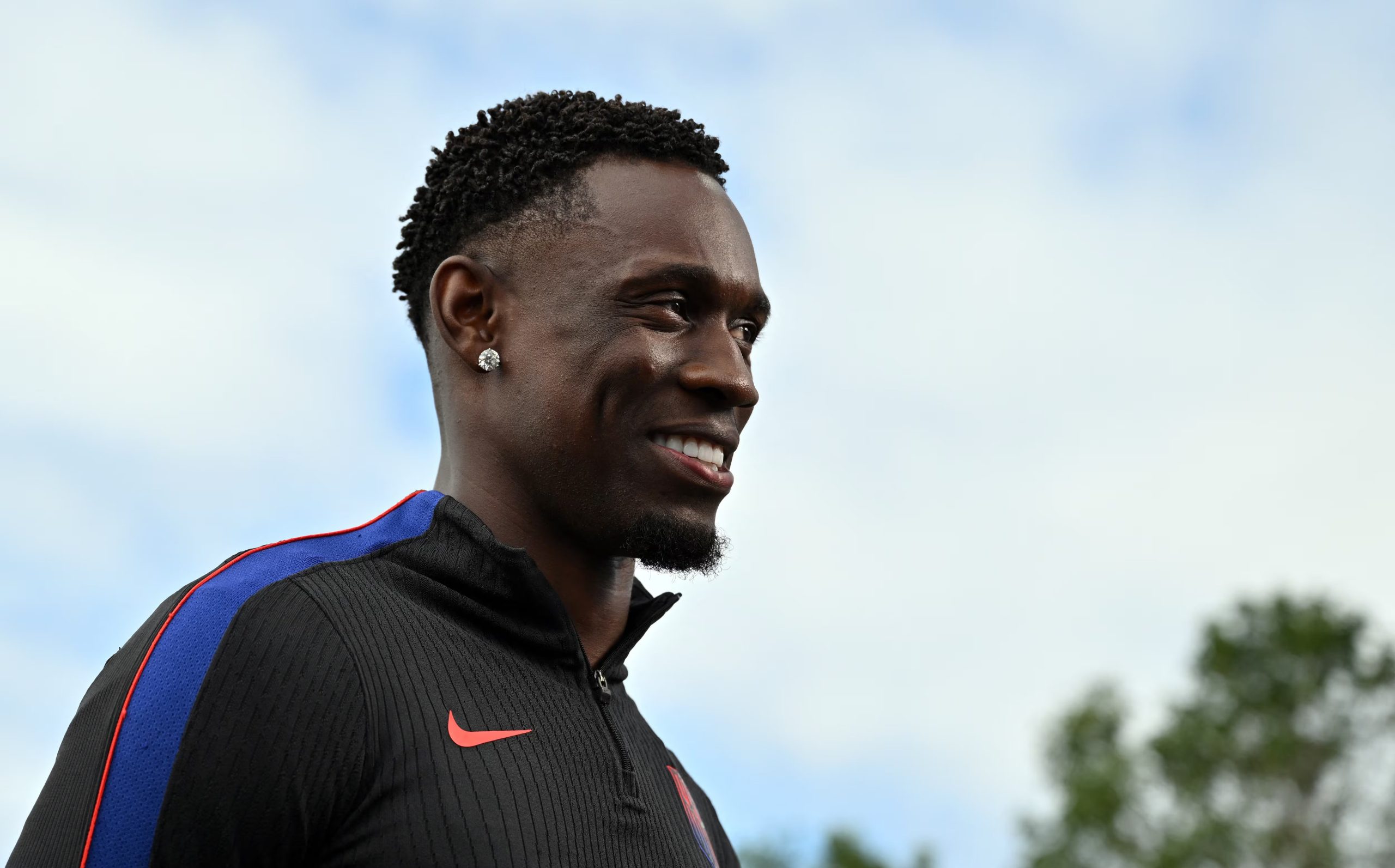 Folarin Balogun quedó disponible para el cruce con Bélgica en octavos de final (Reuters/Steven Bisig)
