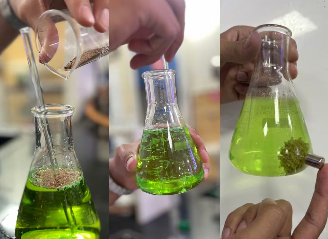 El producto, llamado Plas-Stick, fue ideado tras notar el impacto de los microplásticos en comunidades sin acceso a agua filtrada 