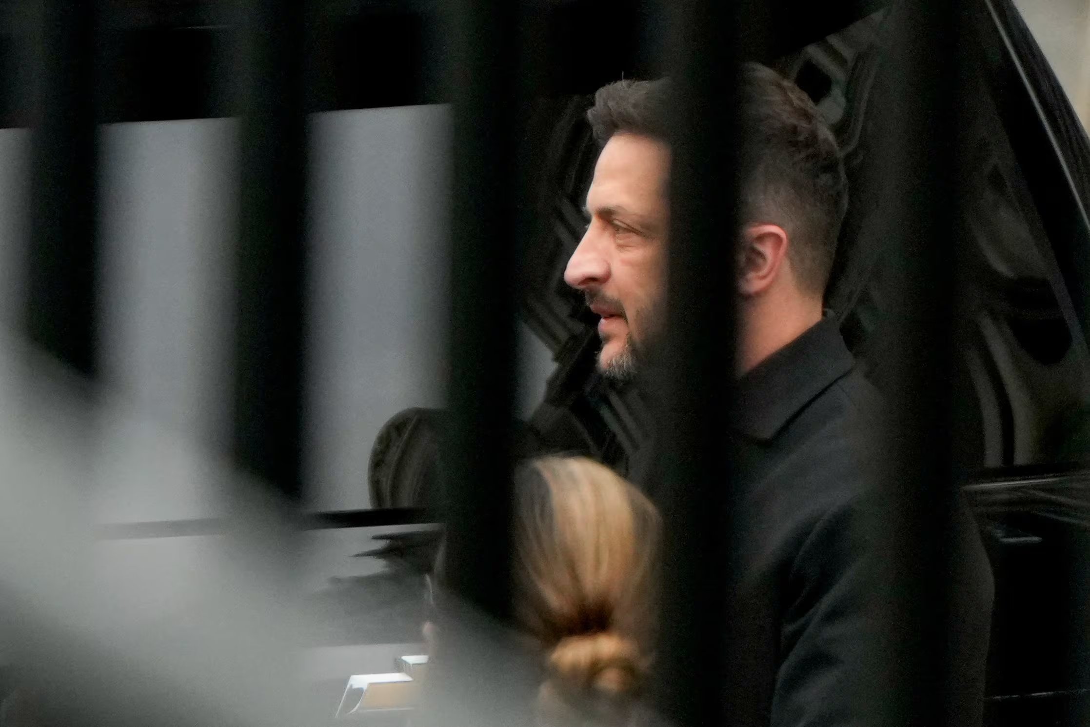 El presidente ucraniano, Volodímir Zelensky, llega a la Casa Blanca en Washington (28 de julio de 2026, REUTERS/Elizabeth Frantz). 